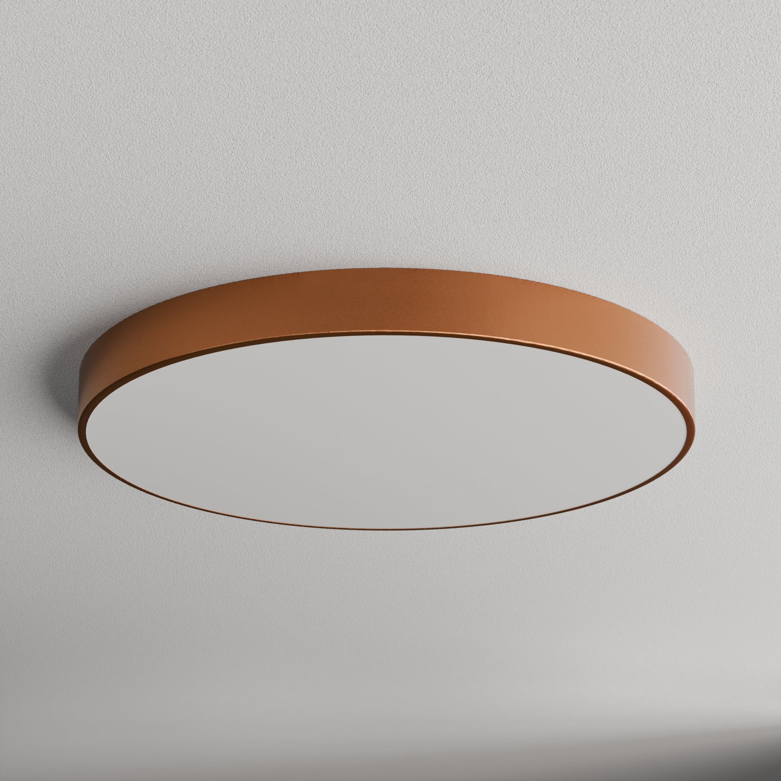 Cleo 800 ceiling light, Ø 78 cm, copper