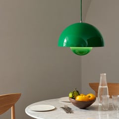 &Tradition függőlámpa Virágcserép VP7, Ø 37 cm, jelzöld