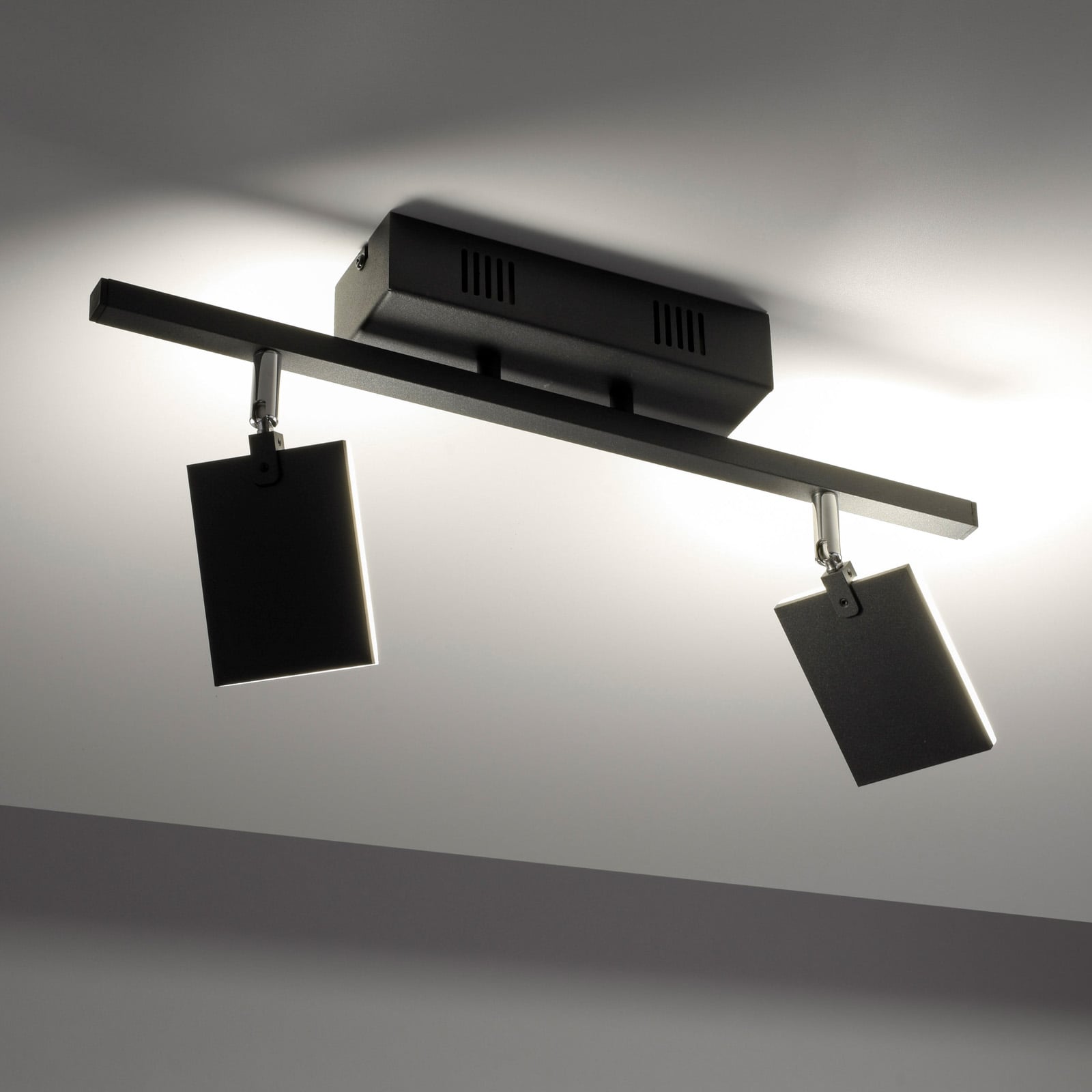 Mira Deckenlampe, black pearl, 2-flammig, Remote, CCT - PURE Mira Deckenlampe, black pearl, 2-flammig, Remote, CCT - PURE