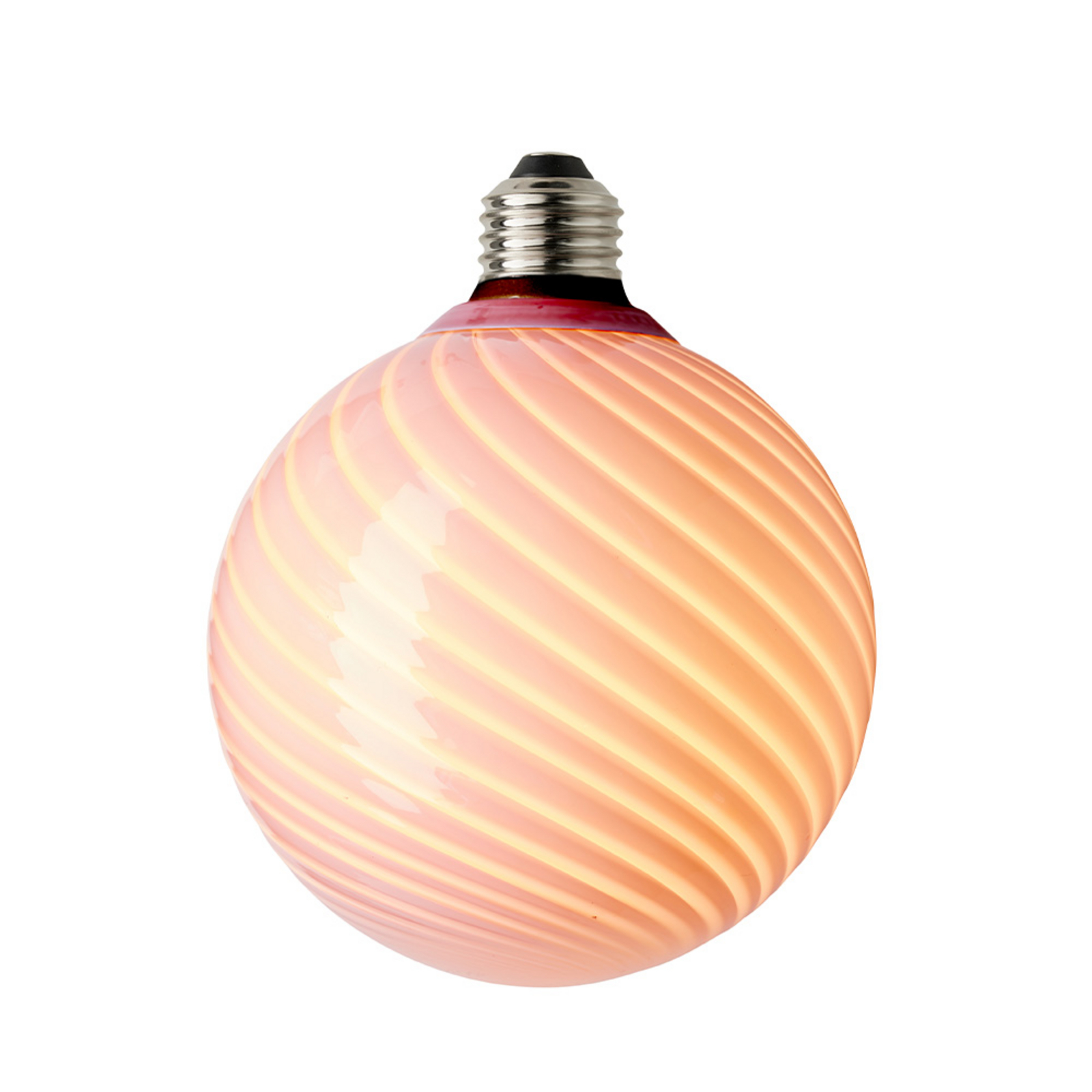 Žárovka LED Candy 3,5W Ø125 3-step Dim. Rose E27 - Colors