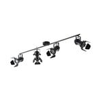 Tilen 4 Plafondlamp Black - Lindby