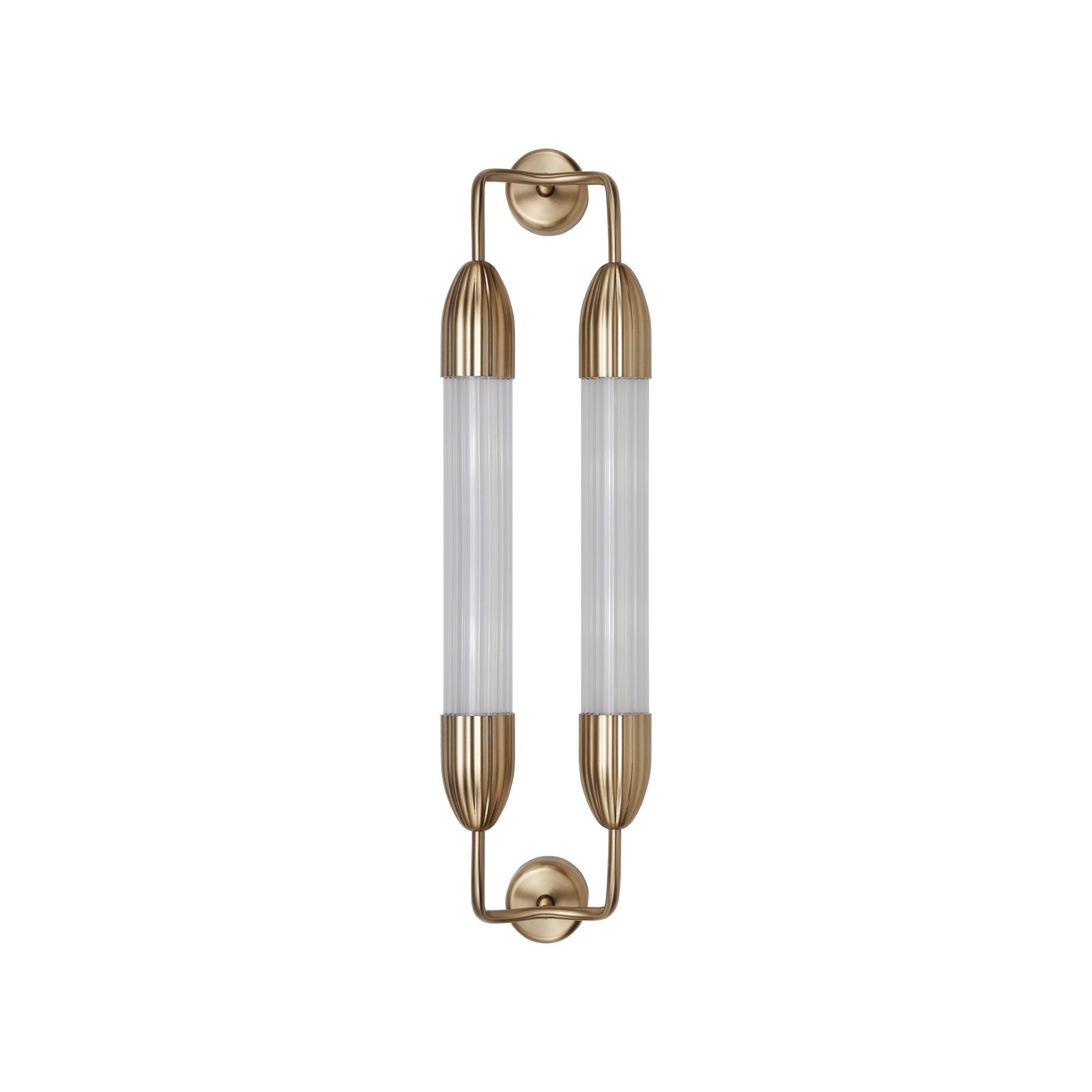 Lemon Squeeze Applique Murale Double Short Plated Brass - UMAGE