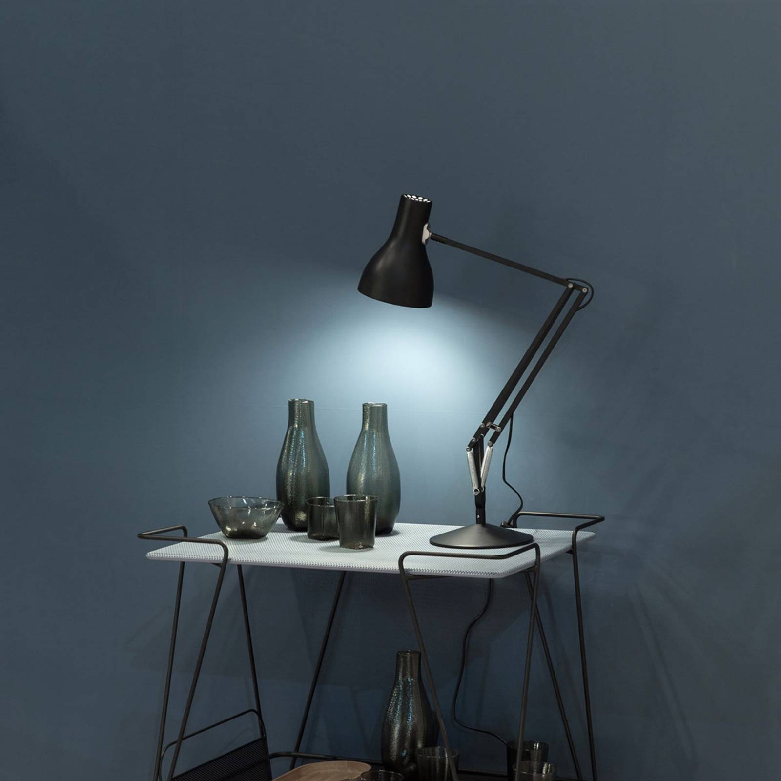 Anglepoise Type 75 Tischlampe samtschwarz günstig online kaufen