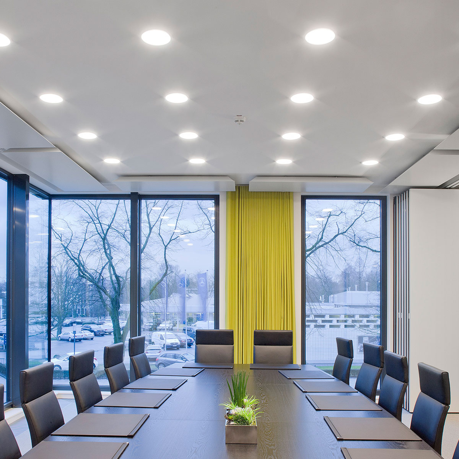 Rundes LED-Einbaudownlight SBLG in Weiß
