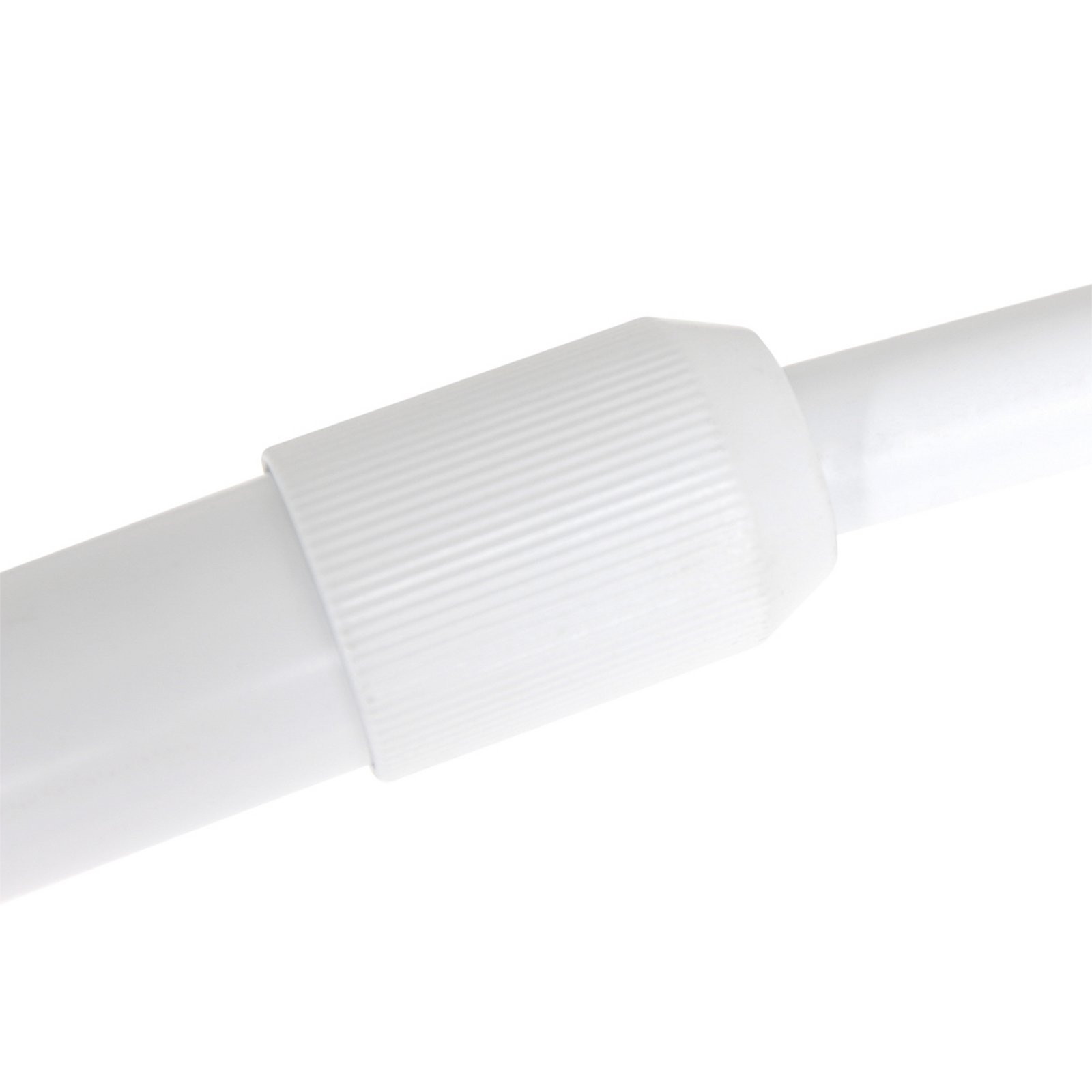 Boogstaande vloerlamp Sparkled Light, wit/bruin Hoogte 240 cm Kurk