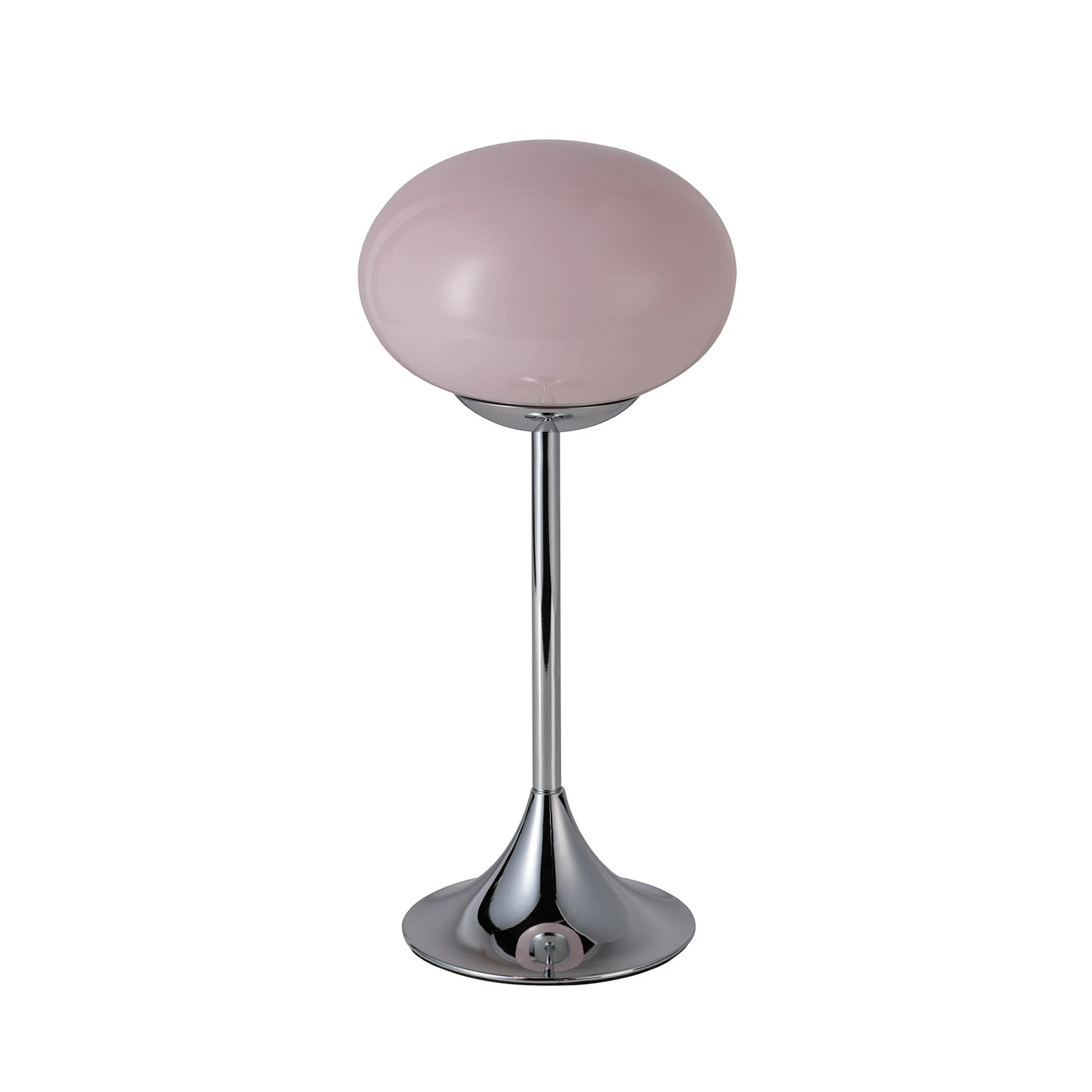 Επιτραπέζιος φωτισμός OSRAM Decor Forma, ροζ/χρώμιο, ύψος 44 εκ., γυαλί