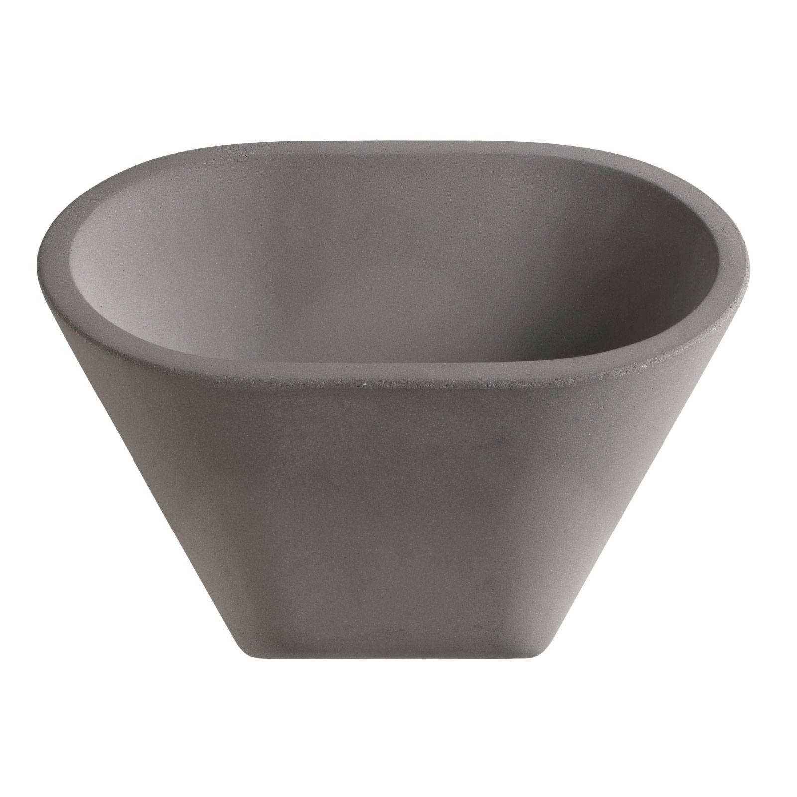 Foscarini Aplomb R7s Wandleuchte aus Beton, grau
