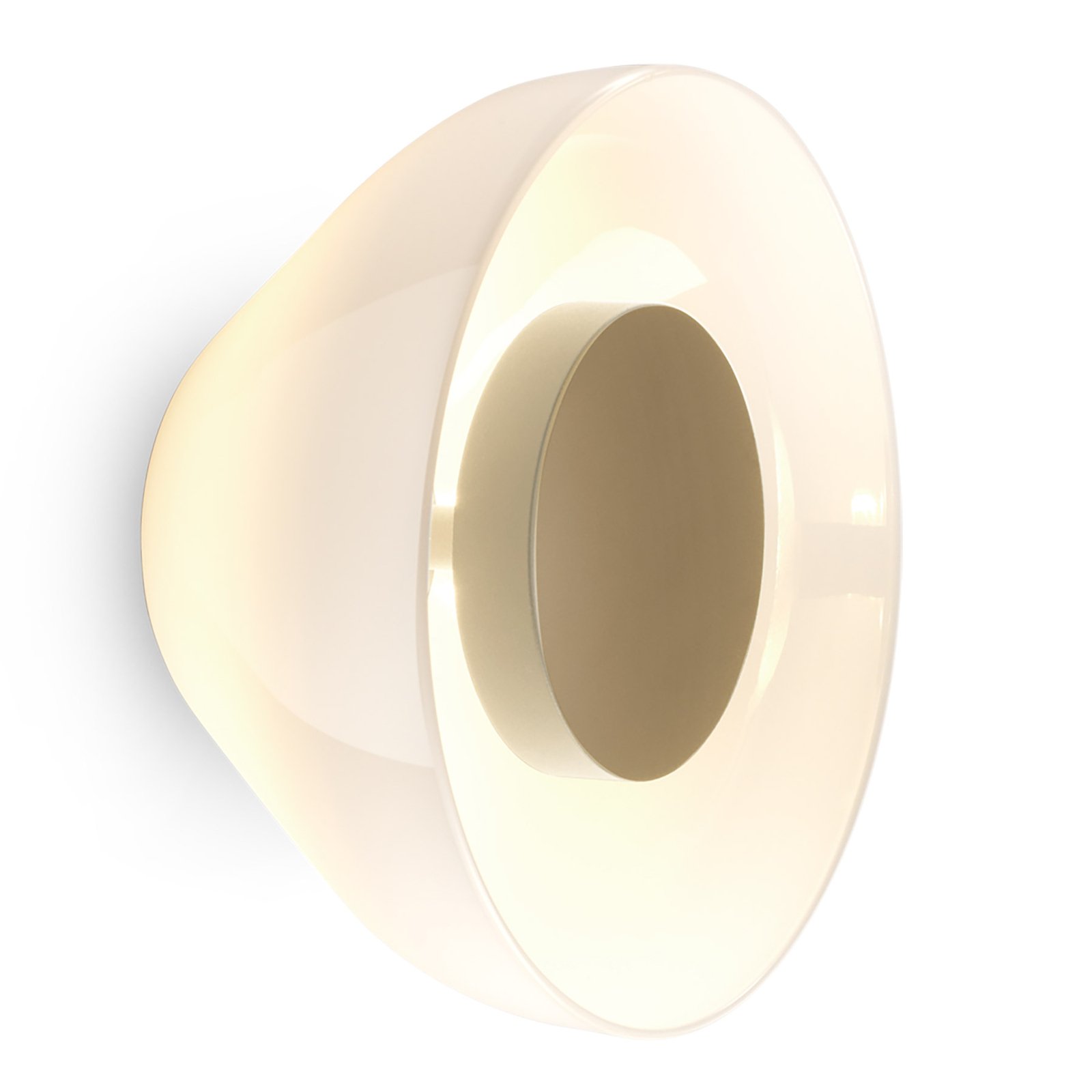 MARSET Aura LED-Wandleuchte aus Glas
