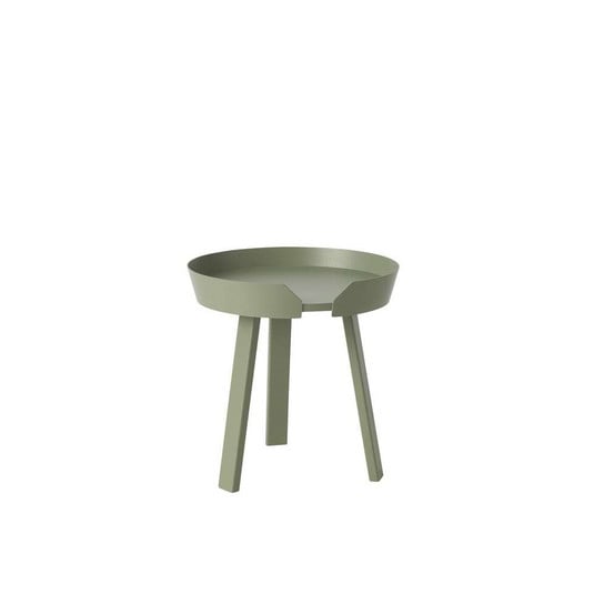Around Sivupöytä/Sohvapöytä Small Dusty Green - Muuto