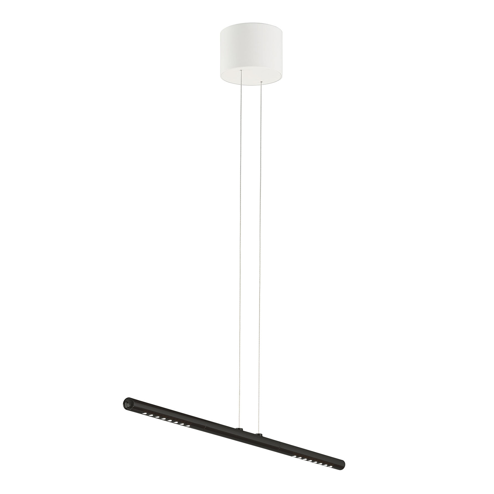 Lámpara colgante LUM S de TECNOLUMEN, 85 cm, negra
