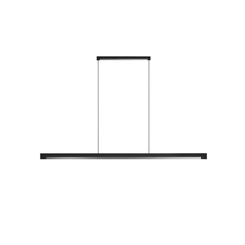 LIGHT-POINT - Inlay S1400 Linear Suspension Matt Black/Satin Silver