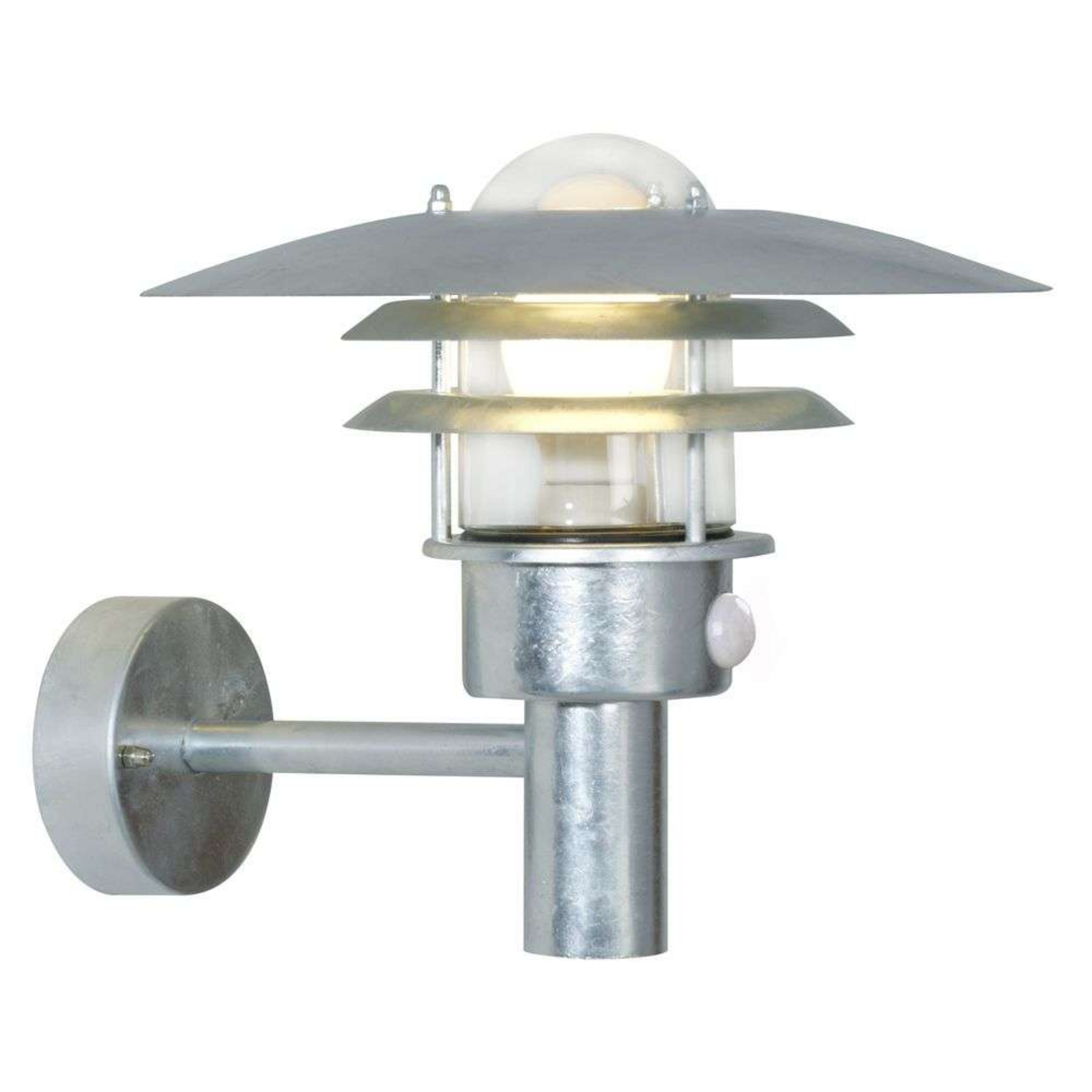 Lønstrup 32 Applique Murale w/Sensor Galvanised - Nordlux
