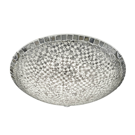 LED-Deckenleuchte Mosaique, dimmbar, 40 cm