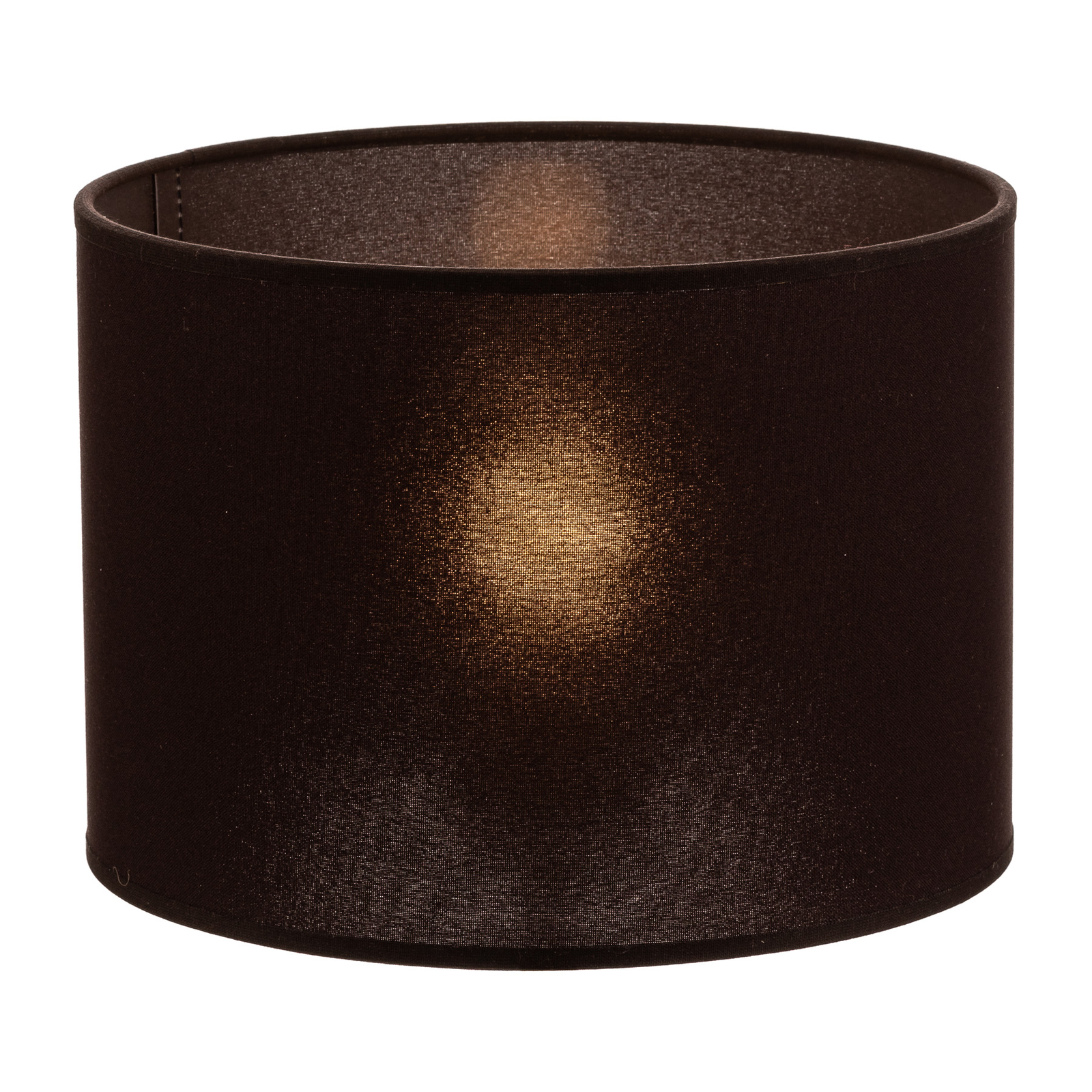 Roller lampshade dark brown Ø 25 cm height 18 cm
