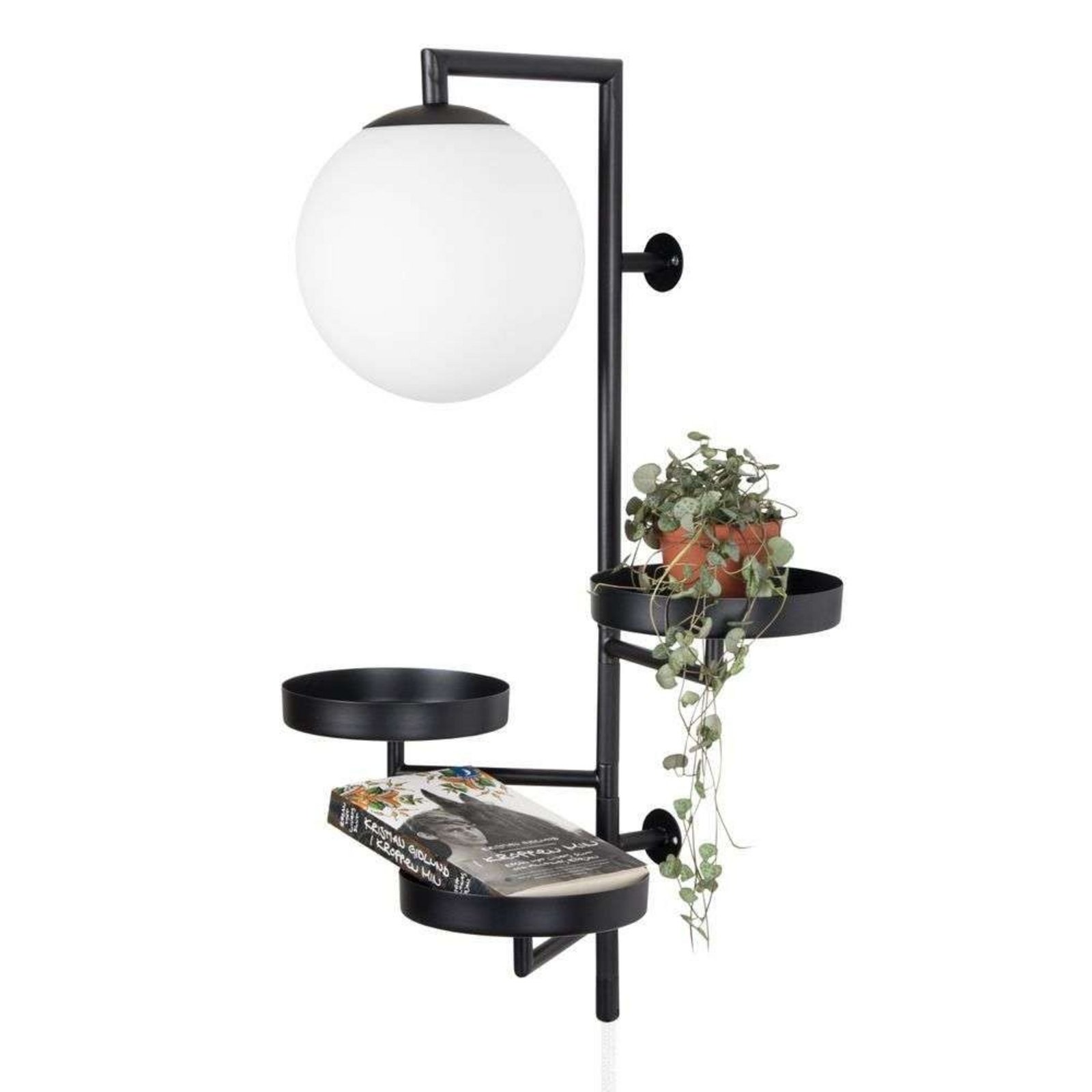 Astoria Aplique de Pared Black - Globen Lighting