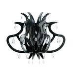 Slamp Medusa Designer fali lámpa, fekete