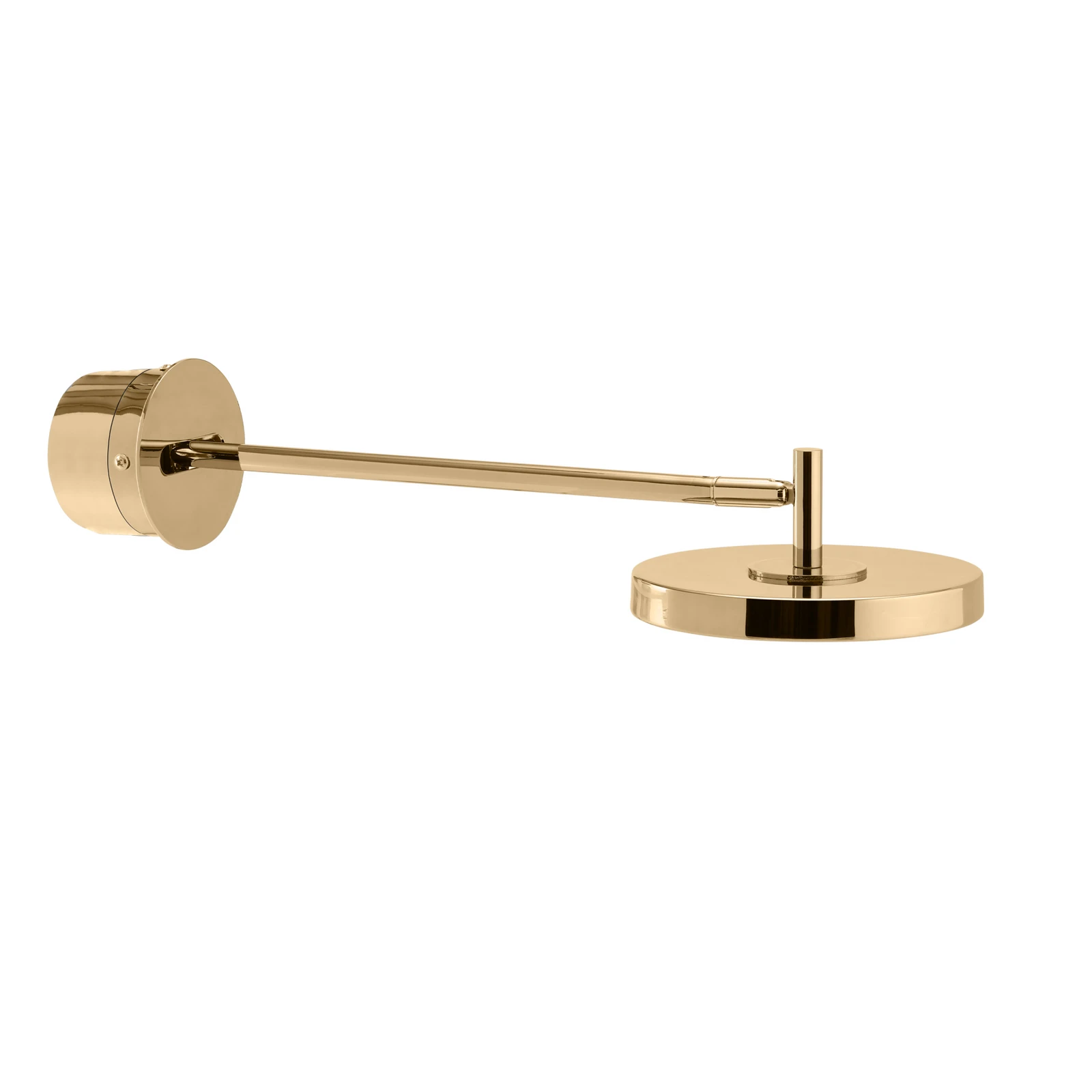 Aplique de pared LED UMAGE Asteria LONG HW, latón pulido, 45 cm