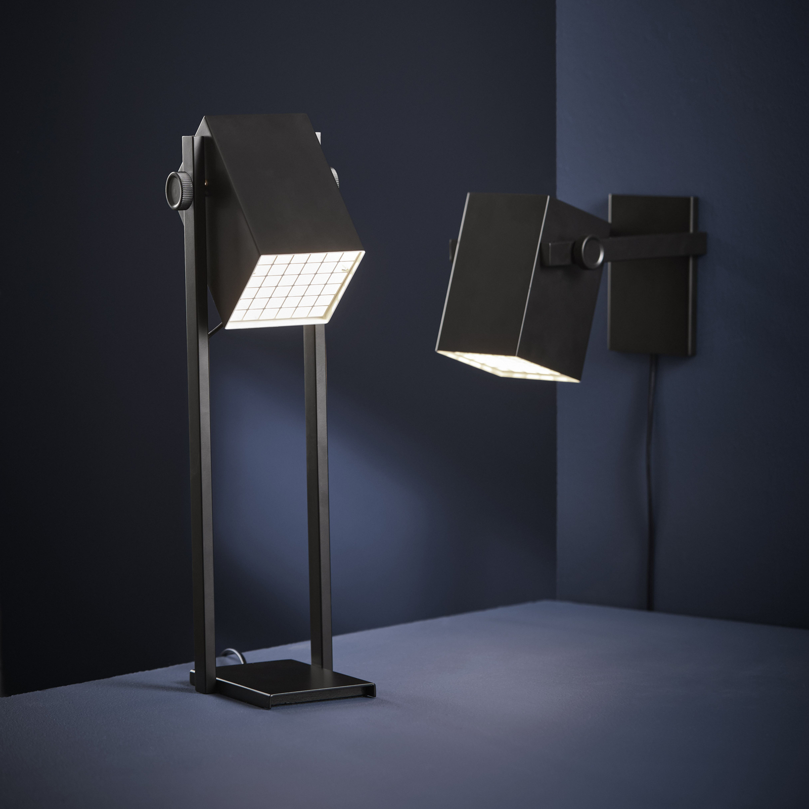 BF Quadro Lampe de Table Matt Black - Frandsen