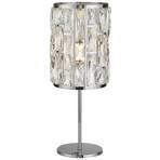 Bijou table lamp with crystals