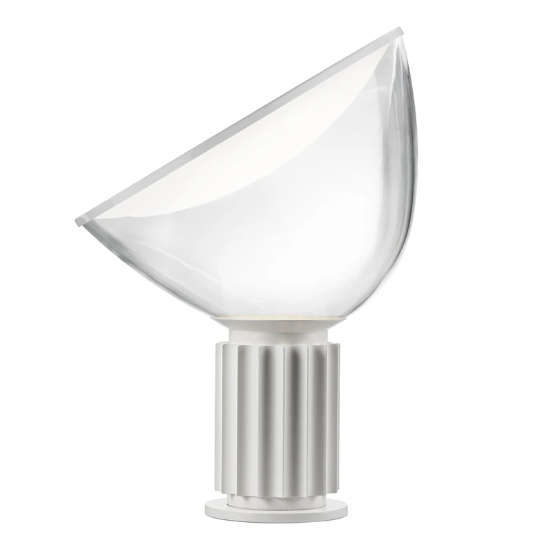 FLOS – Taccia LED (Glas) Tischleuchte White
