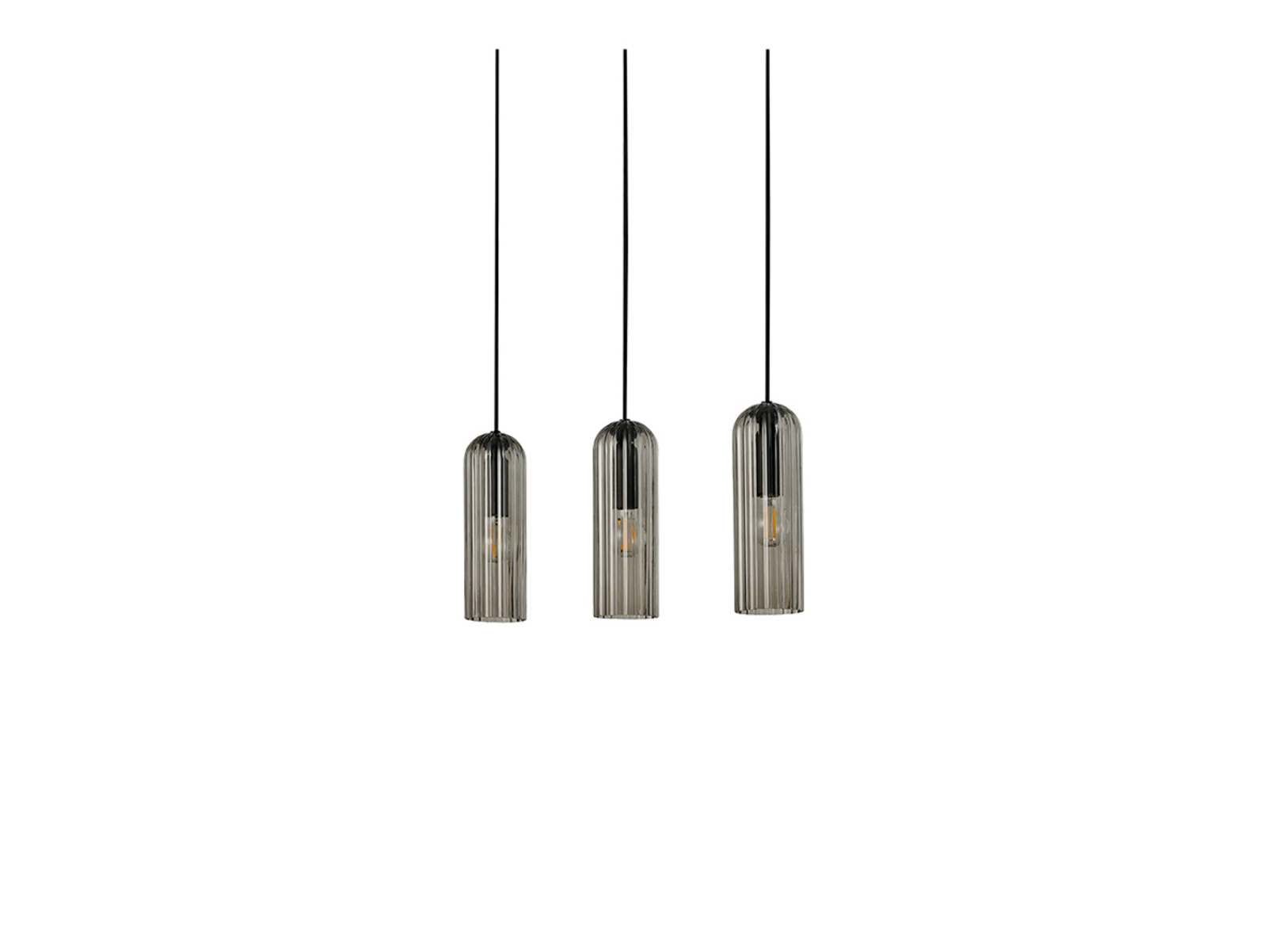 Miella 3 Taklampa Rail Smoke - Nordlux