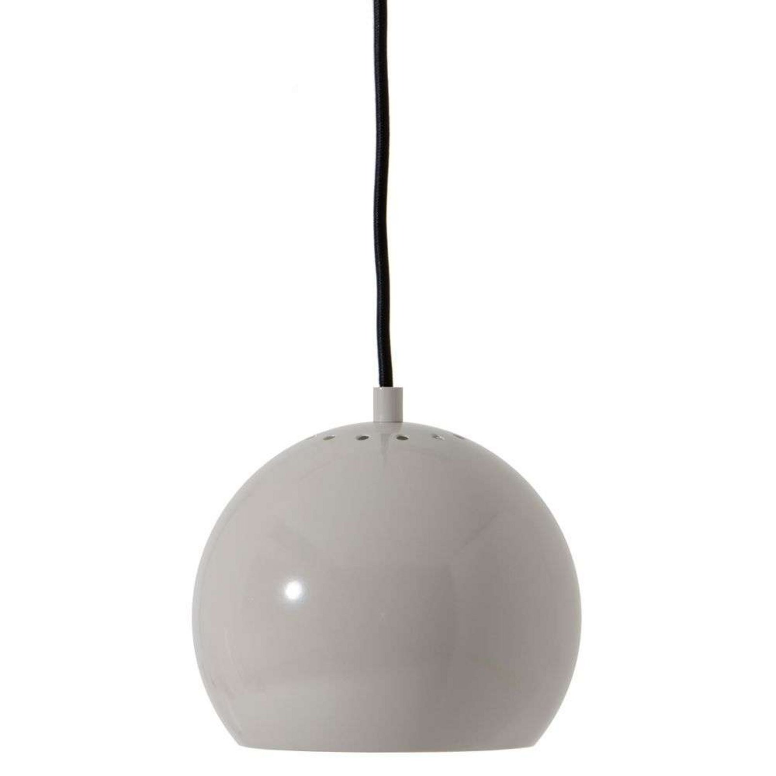 Ball Závěsná Lampa Glossy Pale Grey - Frandsen