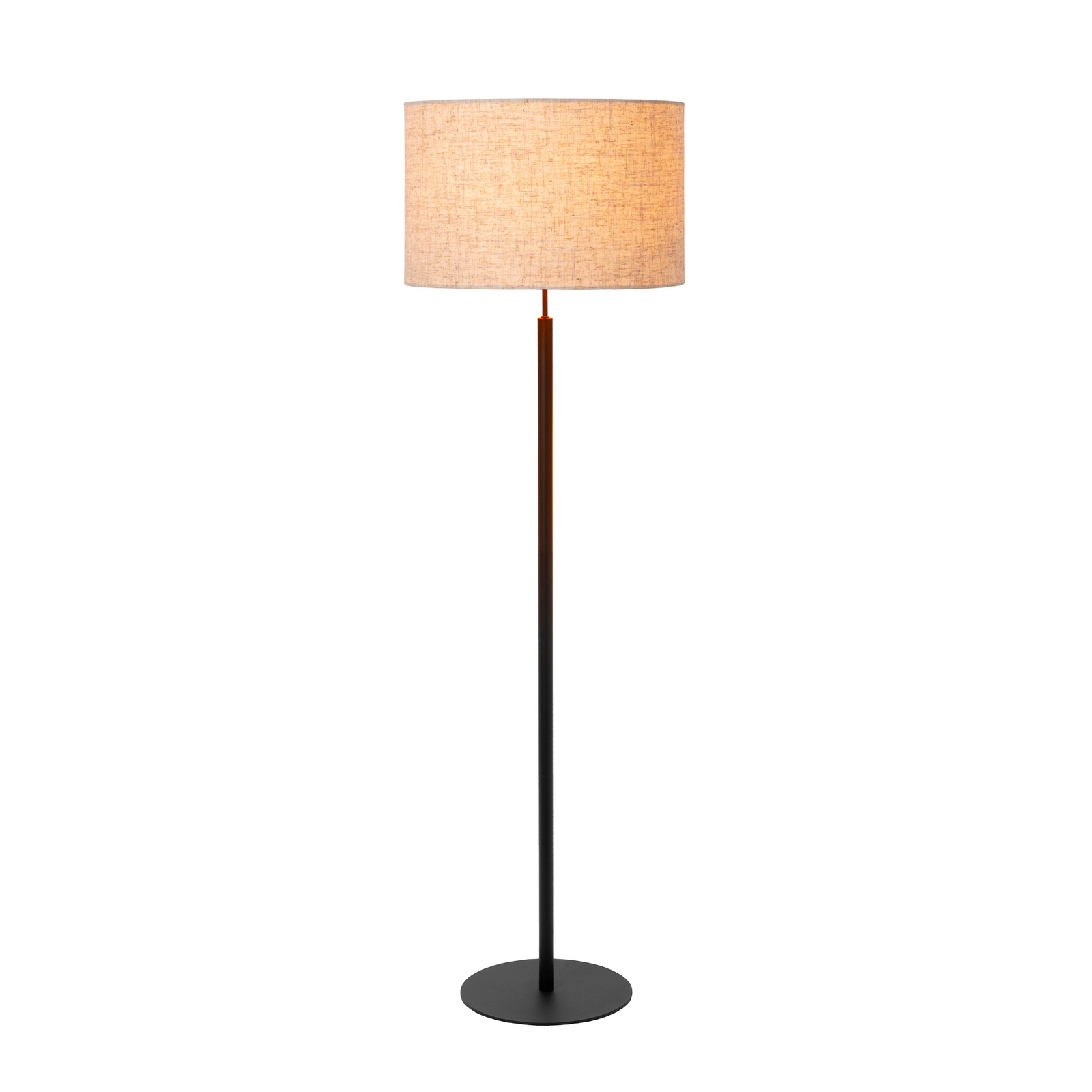 Stojna svetilka MAYA, bež, višina 150 cm, tekstil, E27