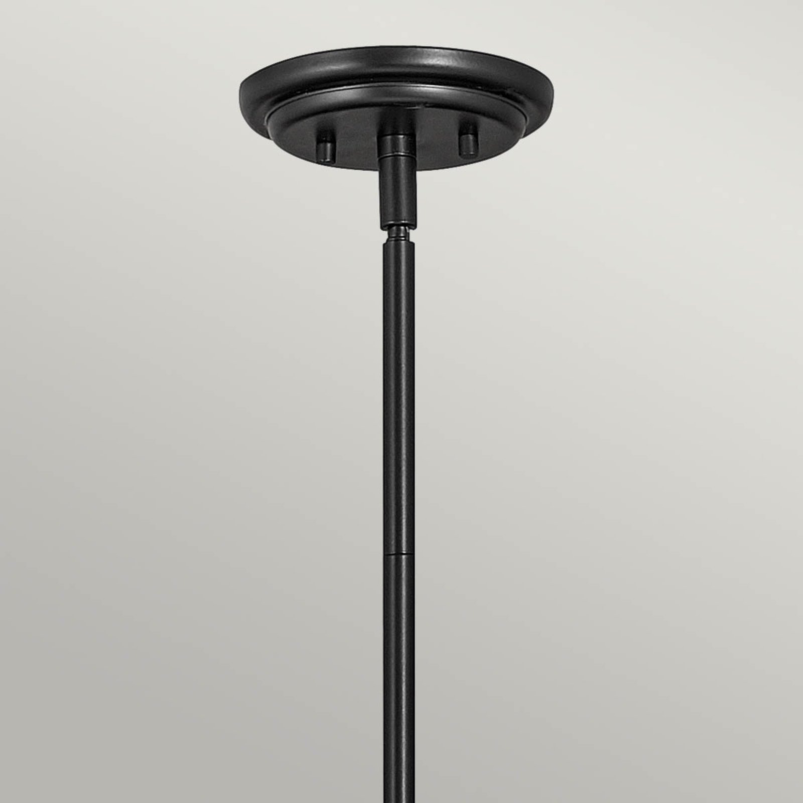 Somerset hængelampe, sort, 29 cm, 1 lyskilde – Quintiesse