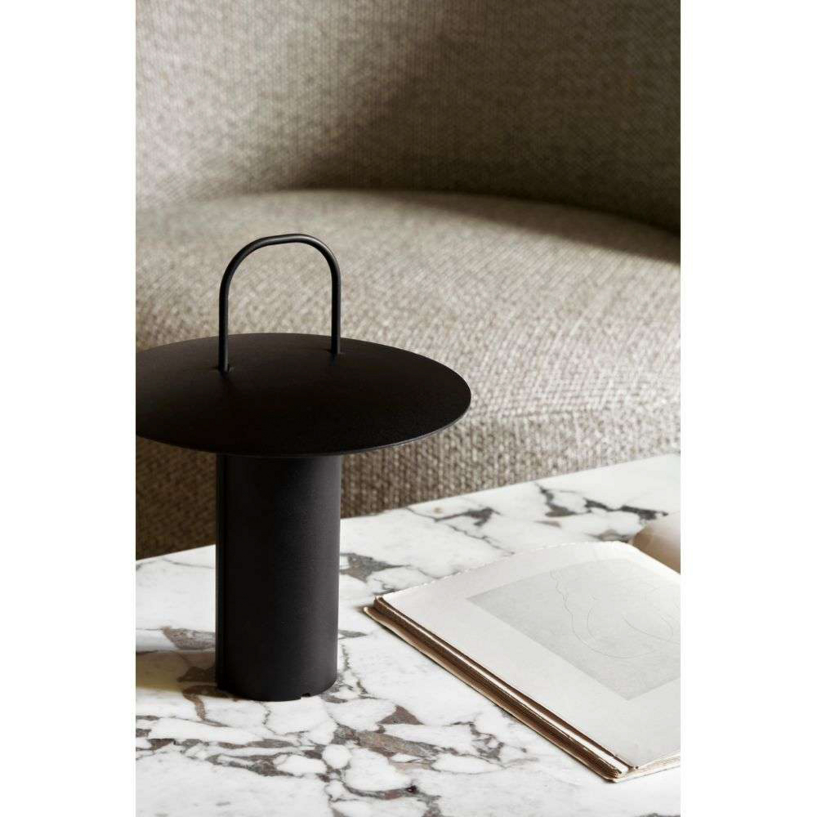 Ray Portable Lampă de Masă Black - Audo Copenhagen