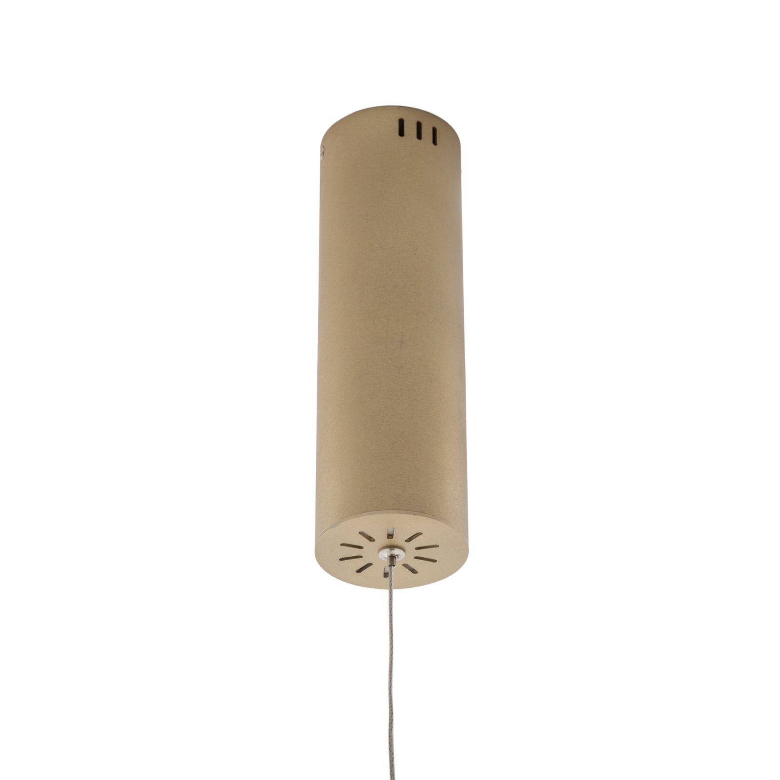 Lucande Smart LED-Hängeleuchte Melinay, gold, CCT, Tuya