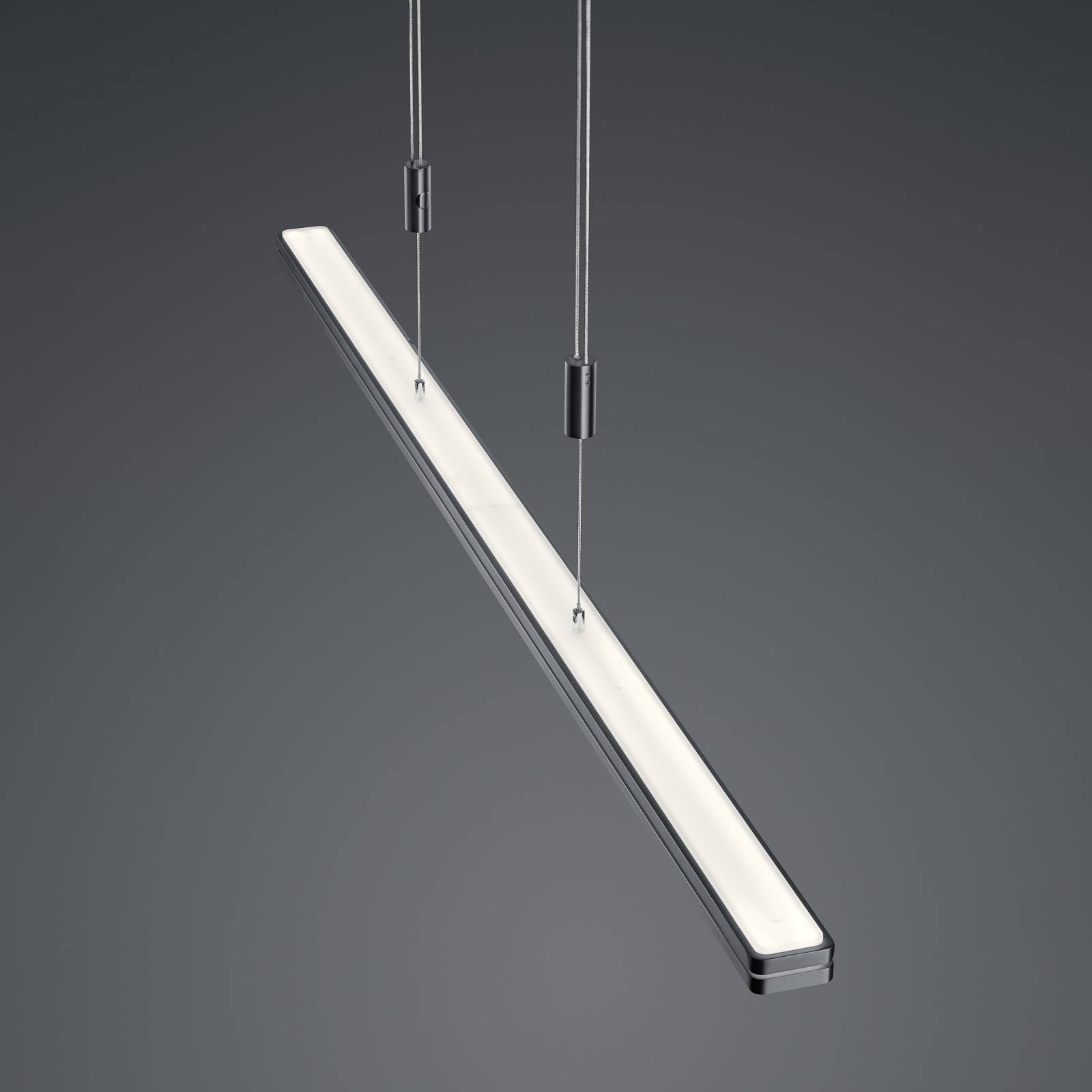 Bankamp LED Pendant Light - Living / Dining Room - Hanging Light - dimmable - Modern - Black