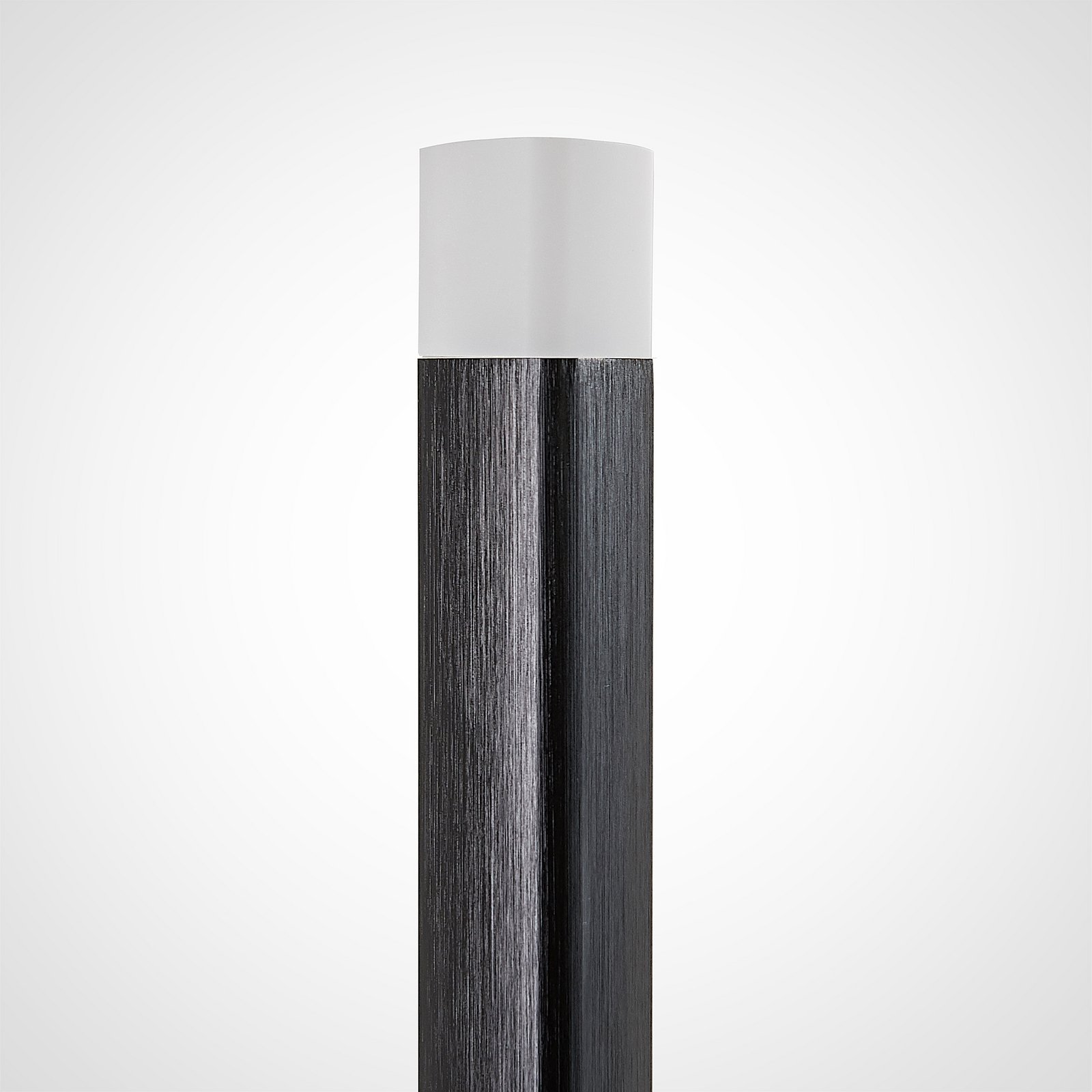 Stoika Állólámpa Black/Alu/Brown - Lucande