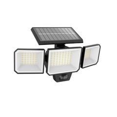 Solární nástěnné svítidlo Philips LED Nysil, 3 světla, senzor