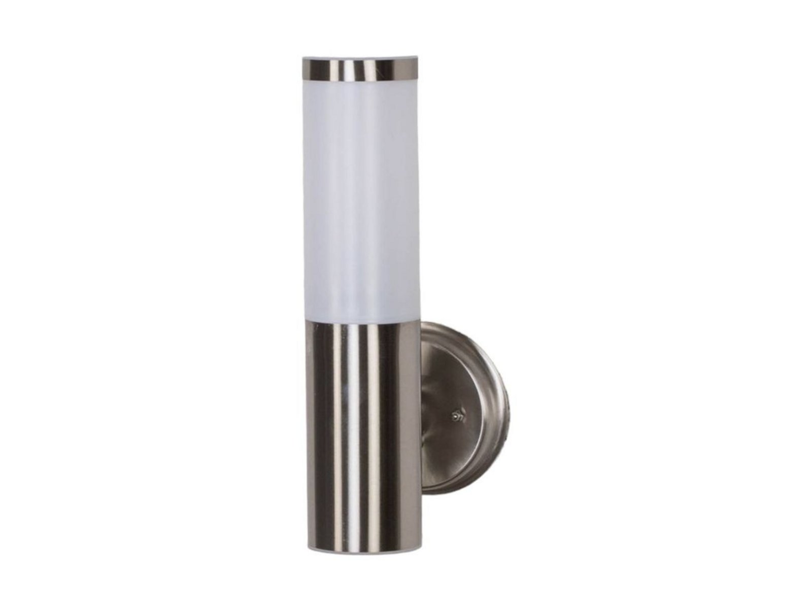 Kristof Outdoor Wall Lamp Stainless Steel - Lindby