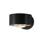 EGG LED-vägglampa Clippo Optic, svart/guld, DTW, upp/ner