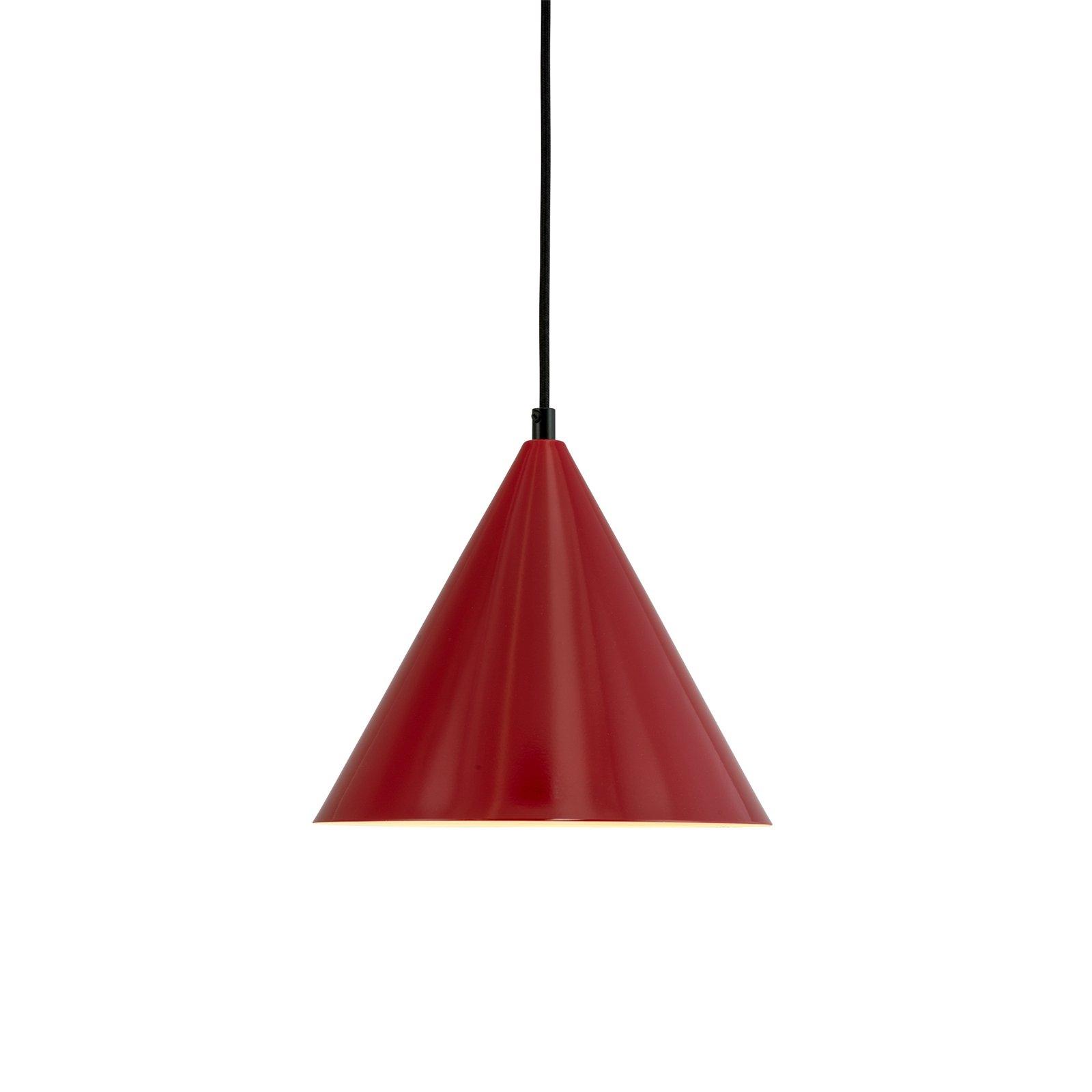 Dyberg Larsen Ron hanging light glossy dark red