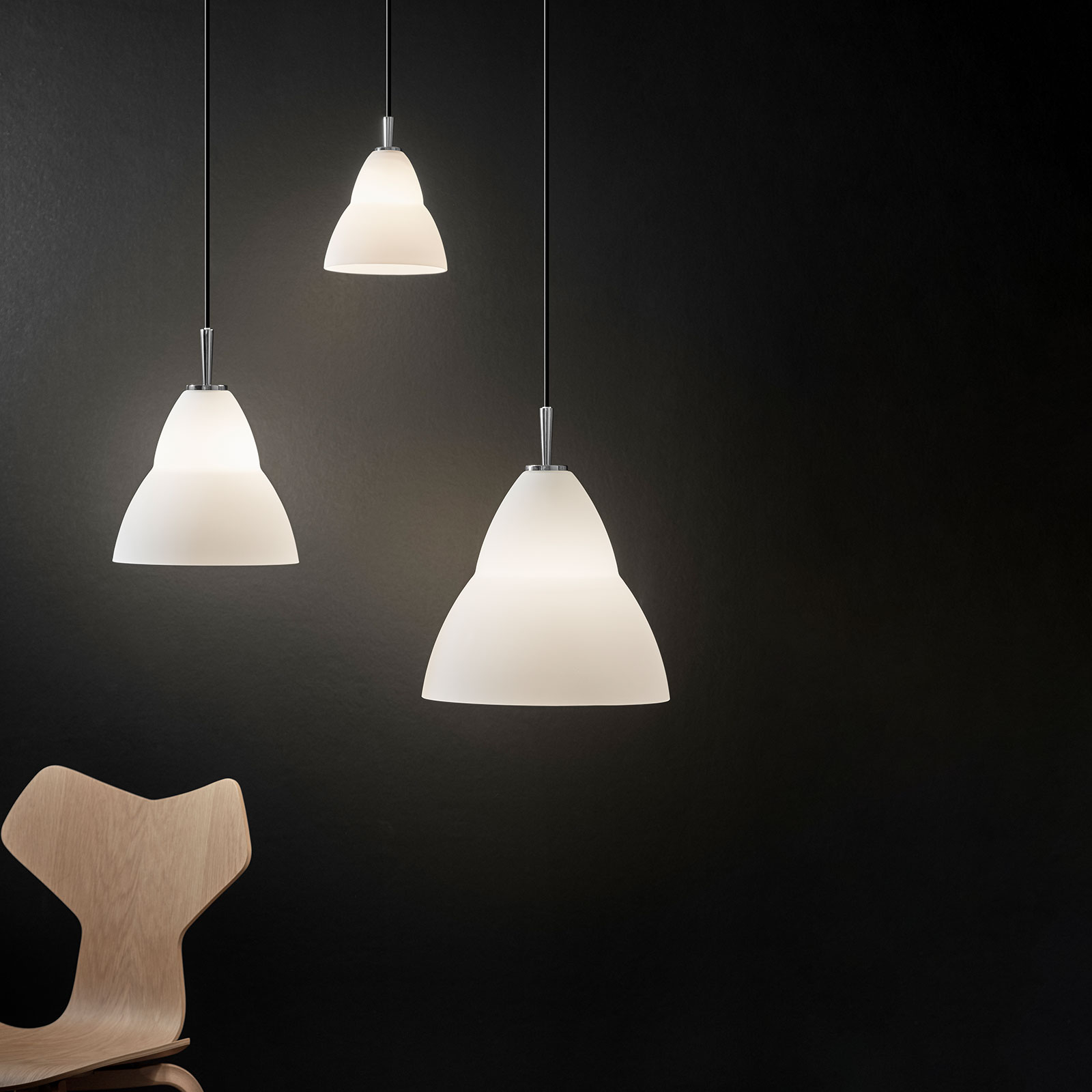 Fico glass pendant light