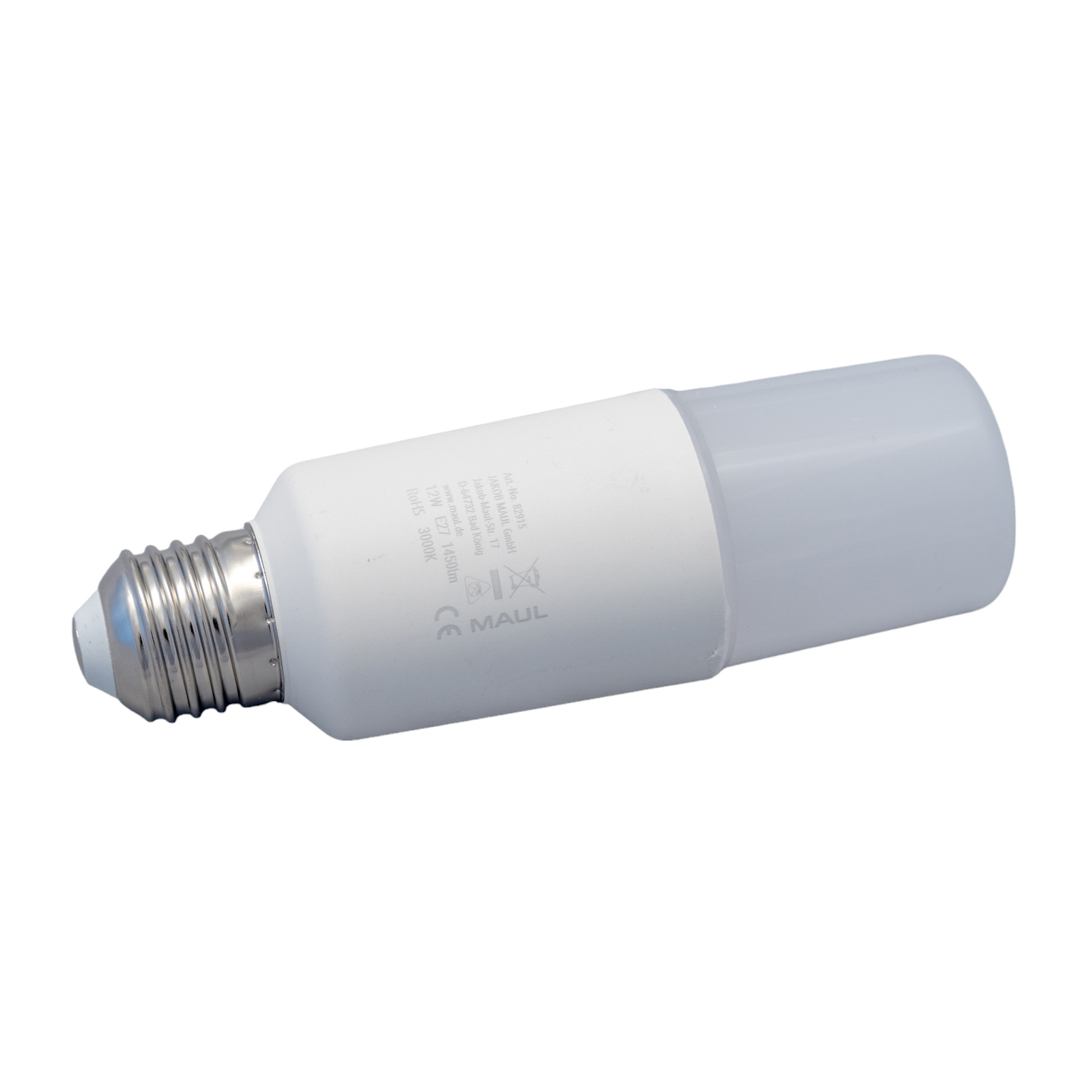 LED žárovka, matná, E27, 12 W, 3000 K, 1200 lm