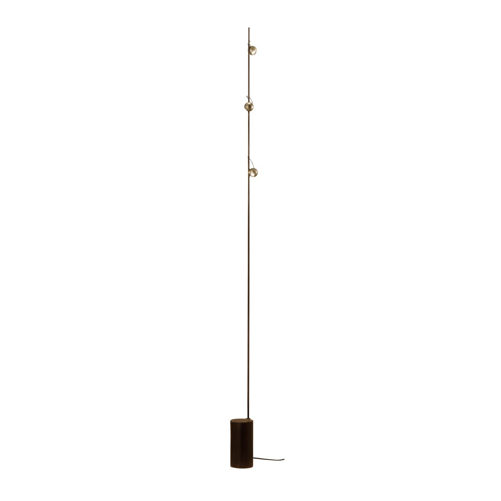 LED-Stehleuchte Magnetic, bronze/gold