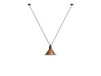 323 L Lustră Pendul Conic Raw Copper/White - Lampe Gras