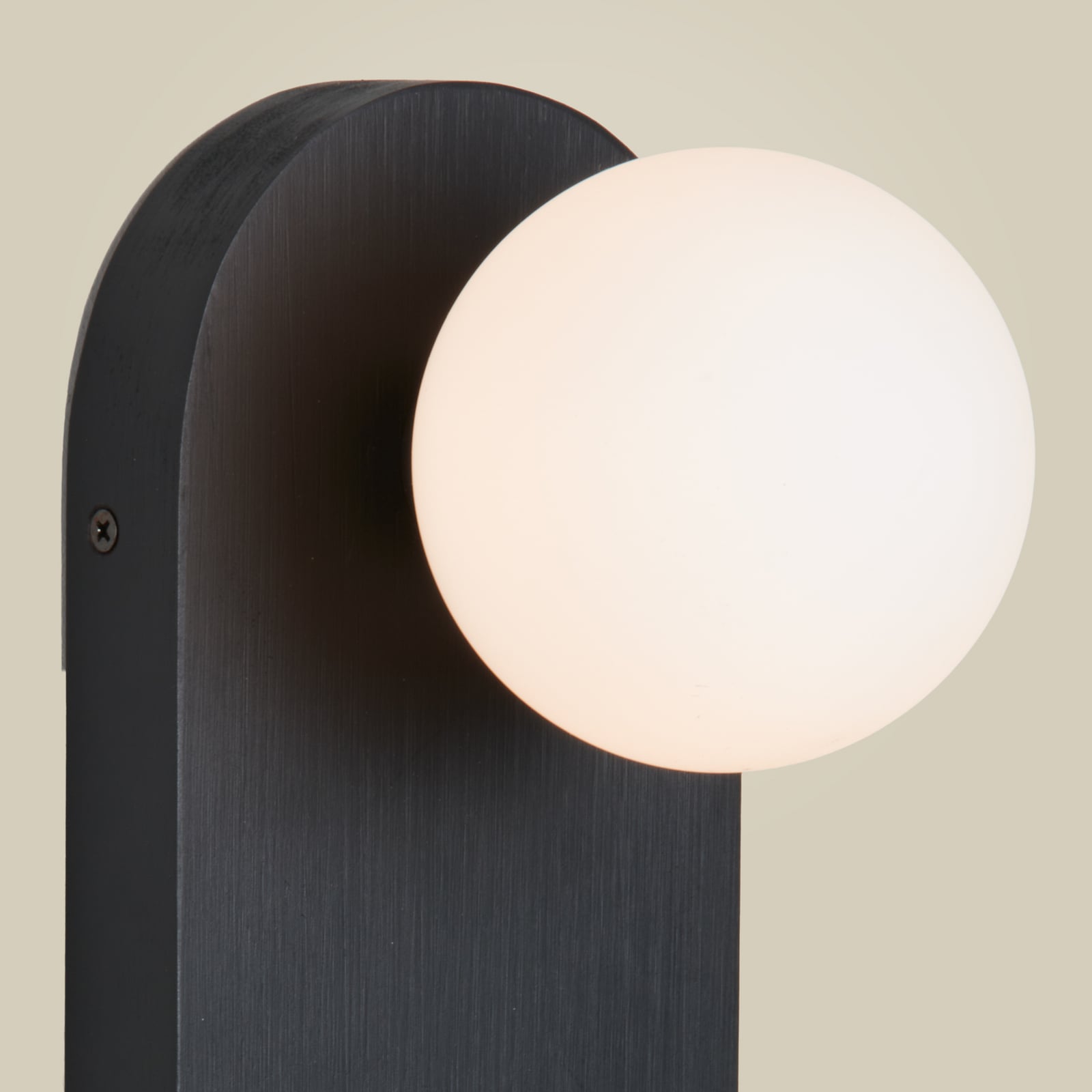 GOOD & MOJO Applique Java, nera, vetro/bambù, spina