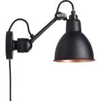 304CA Aplică de Perete Black/Black/Copper - Lampe Gras