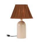PR Home Riley tafellamp, beige/bruin
