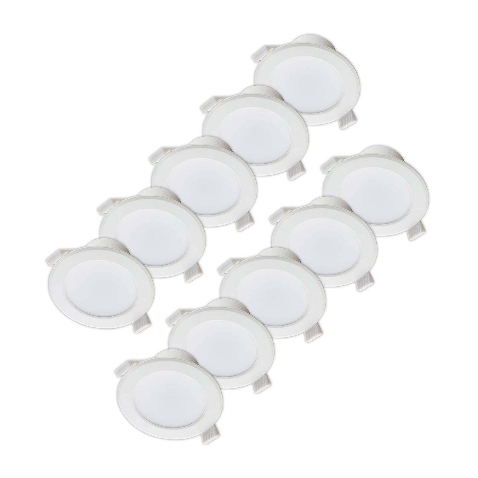 Prios Rida LED süllyesztett lámpa CCT 14,5cm 12W