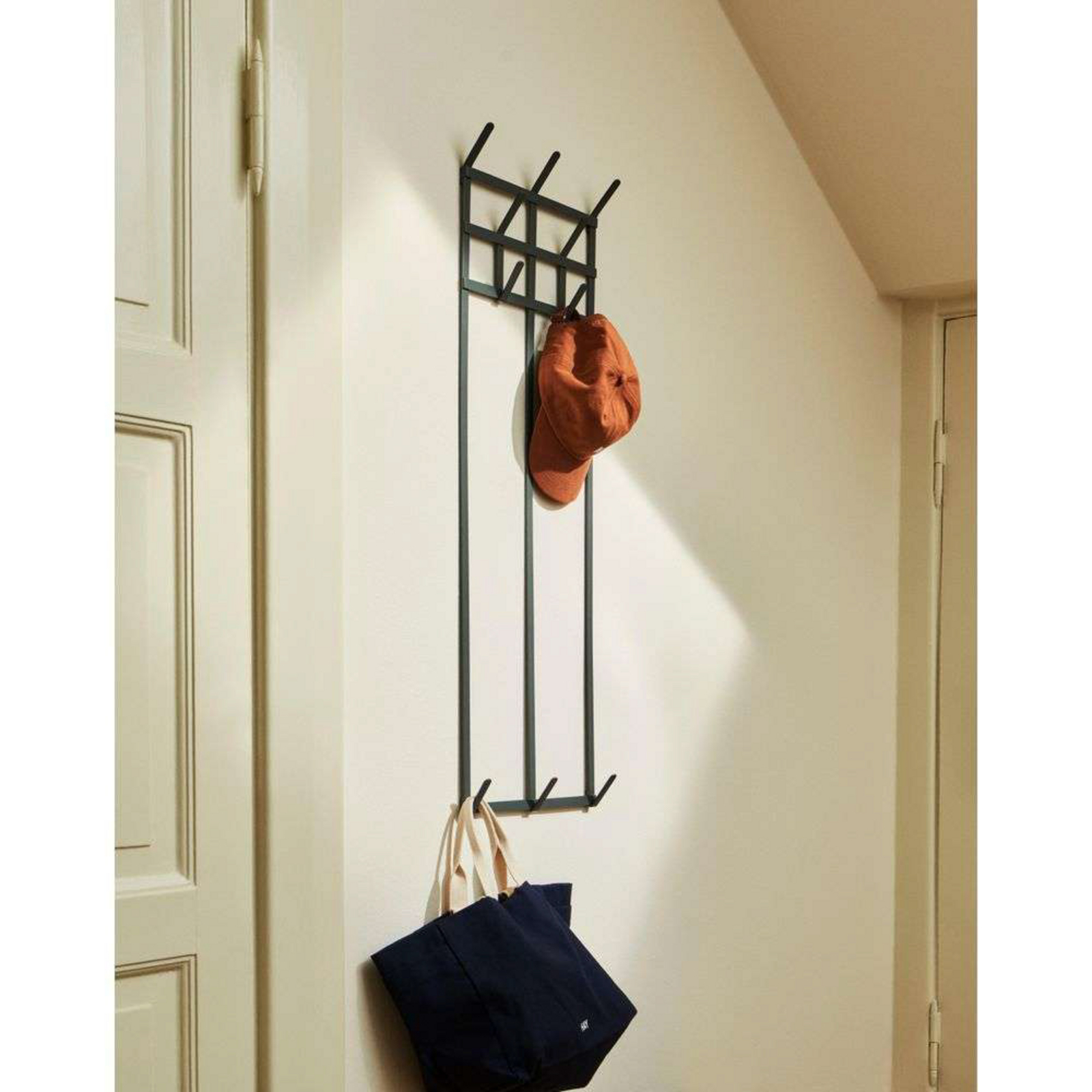 Tape Coat Rack Charcoal - Hay