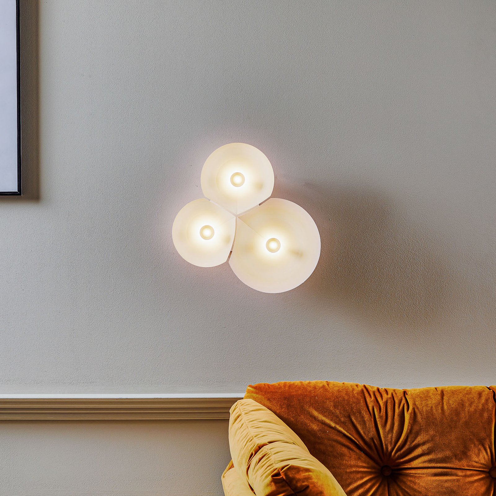 Bulbullia LED Wandleuchte 37x31 - Luceplan