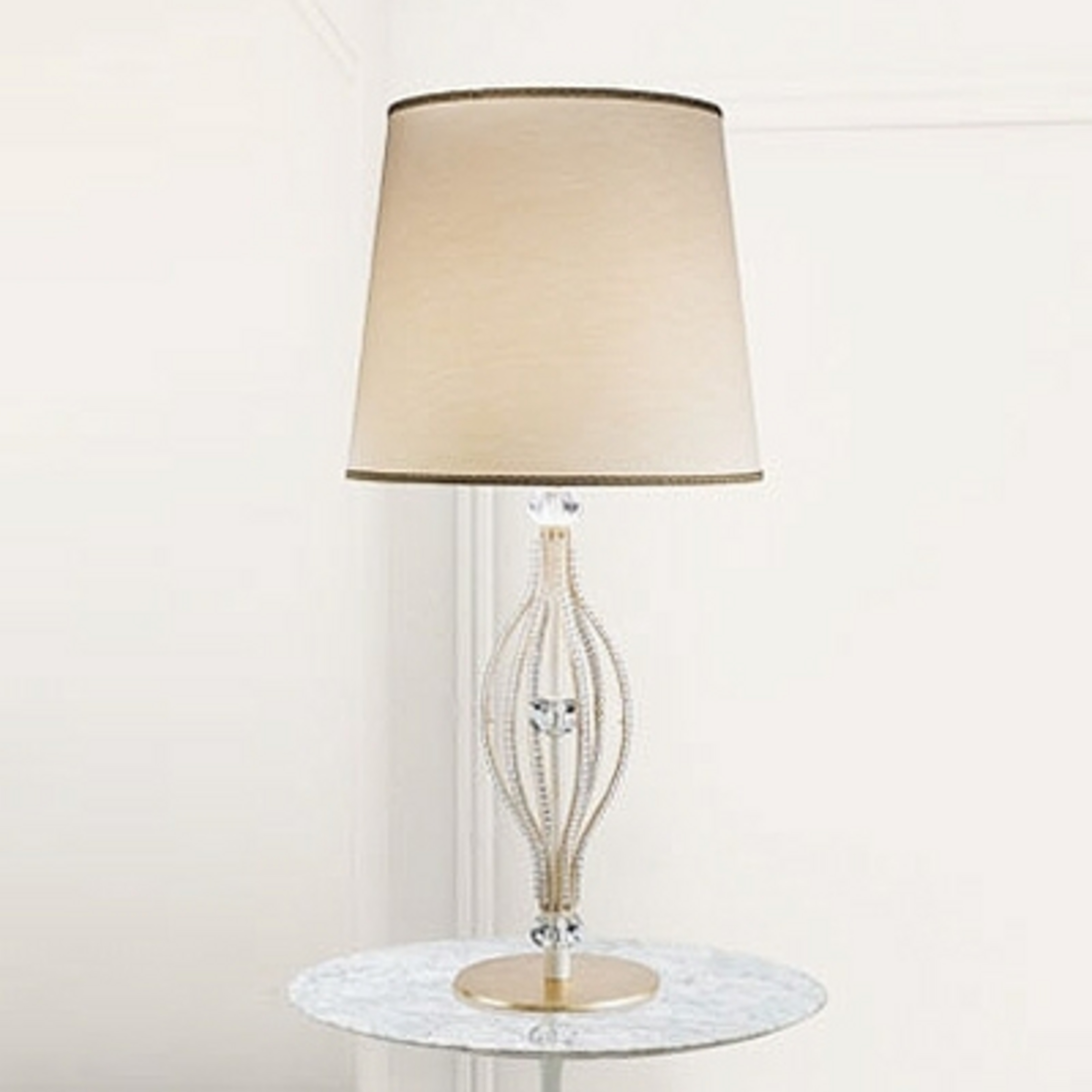 Lampe à poser ANOUK ivoire