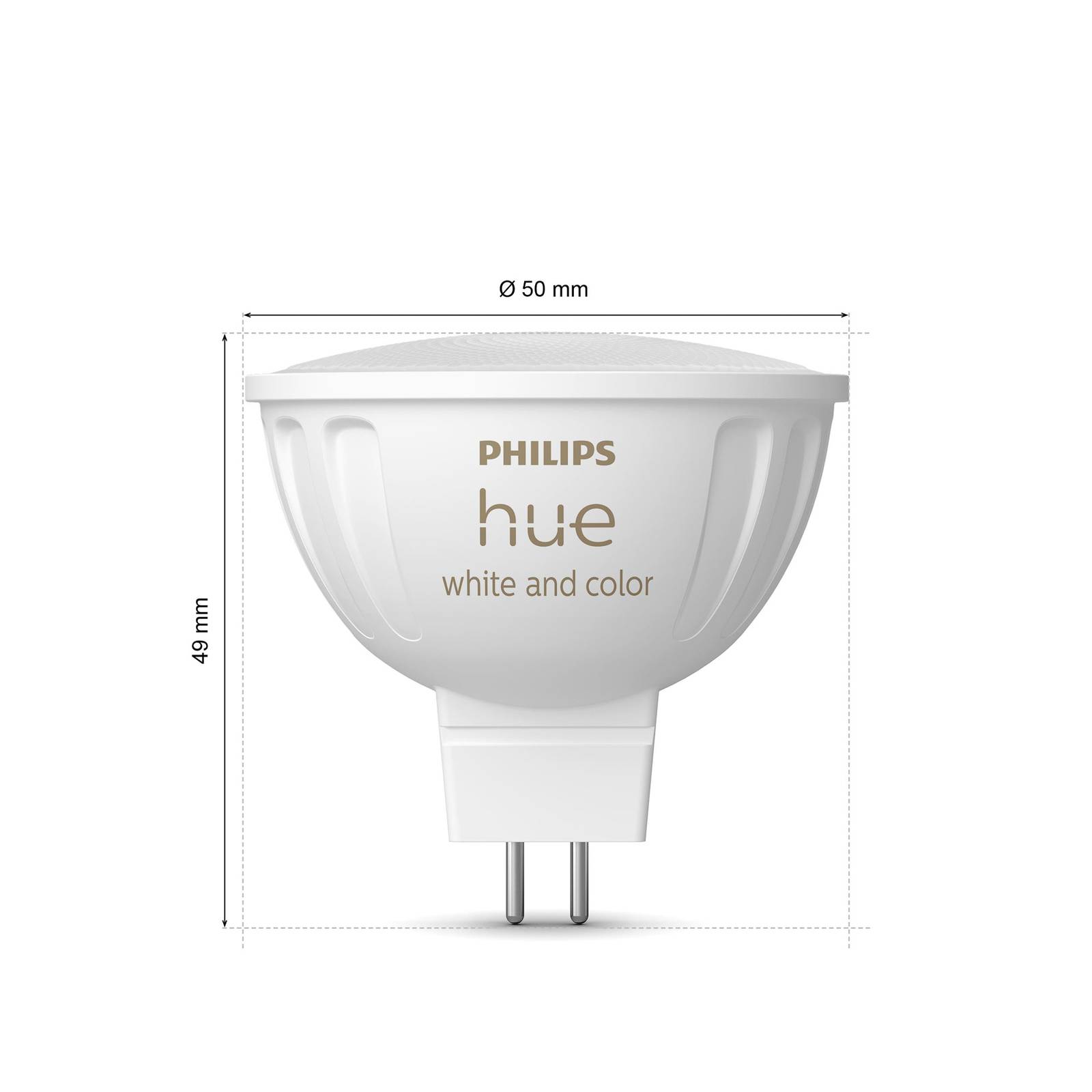 Philips Hue White & Color Ambiance LED 6,3W GU5,3