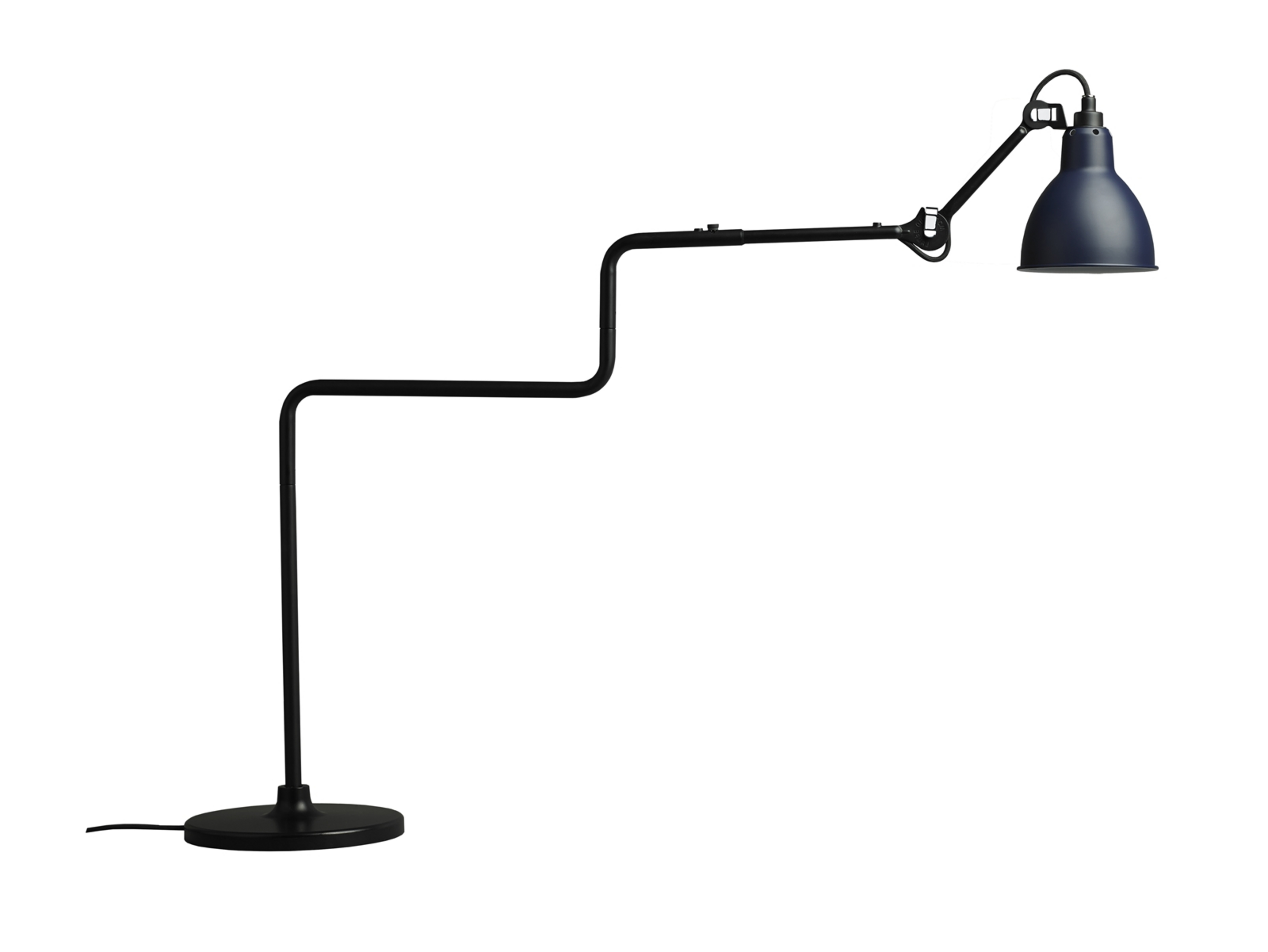 317 Tischleuchte Blau - Lampe Gras