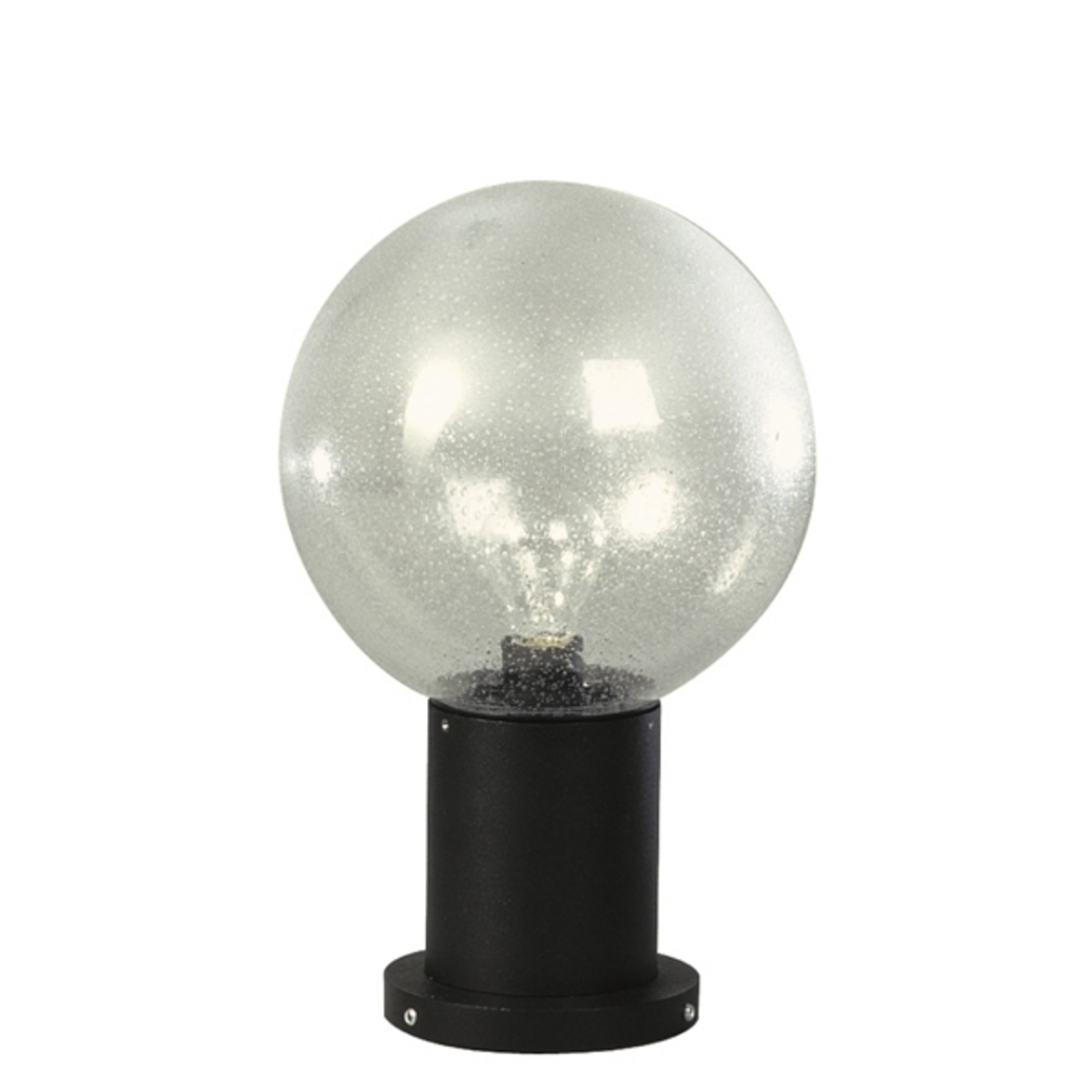 Pillar Light II With Bubble Glass Lights co uk